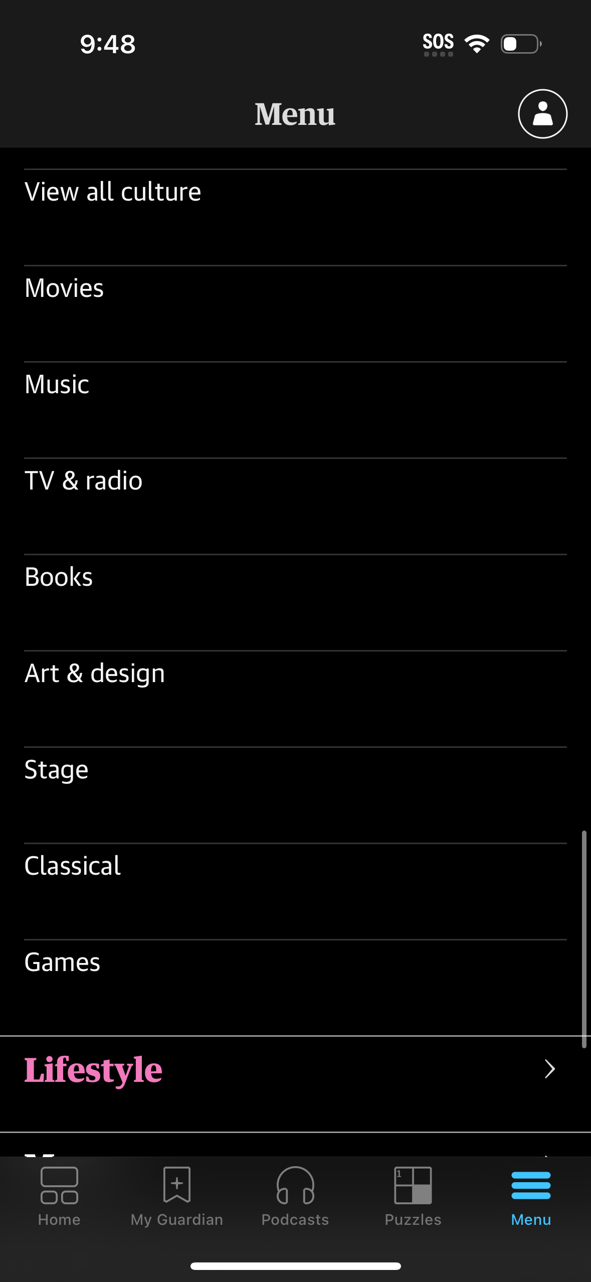 the-gaurdian app screenshot 13