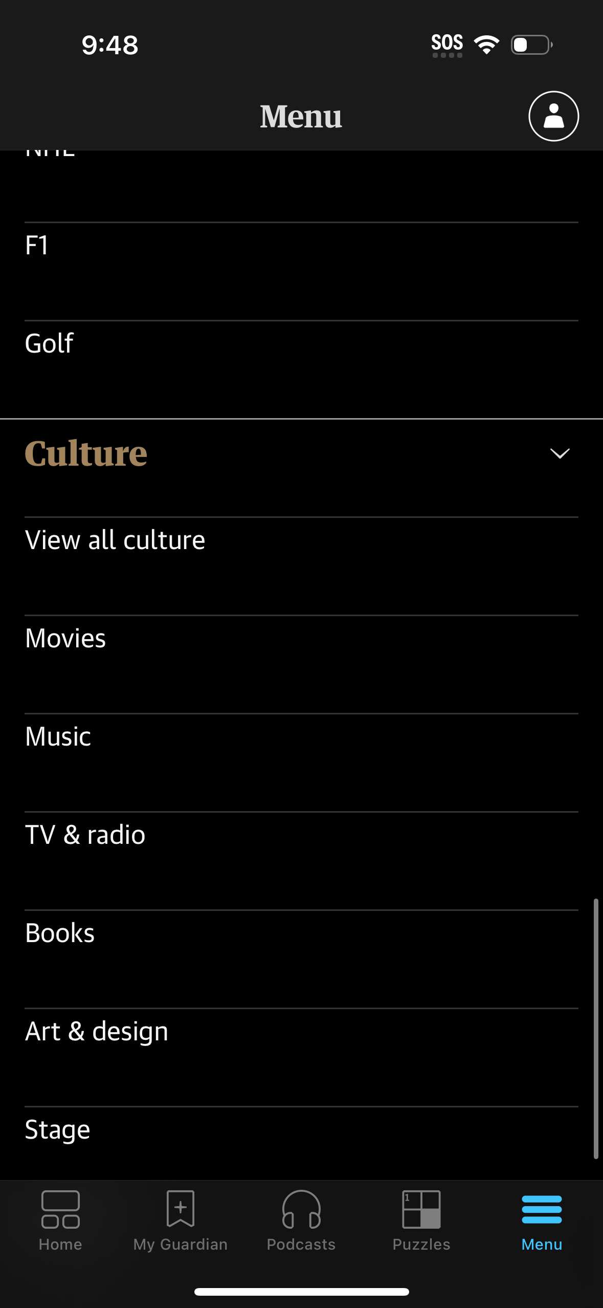 the-gaurdian app screenshot 14