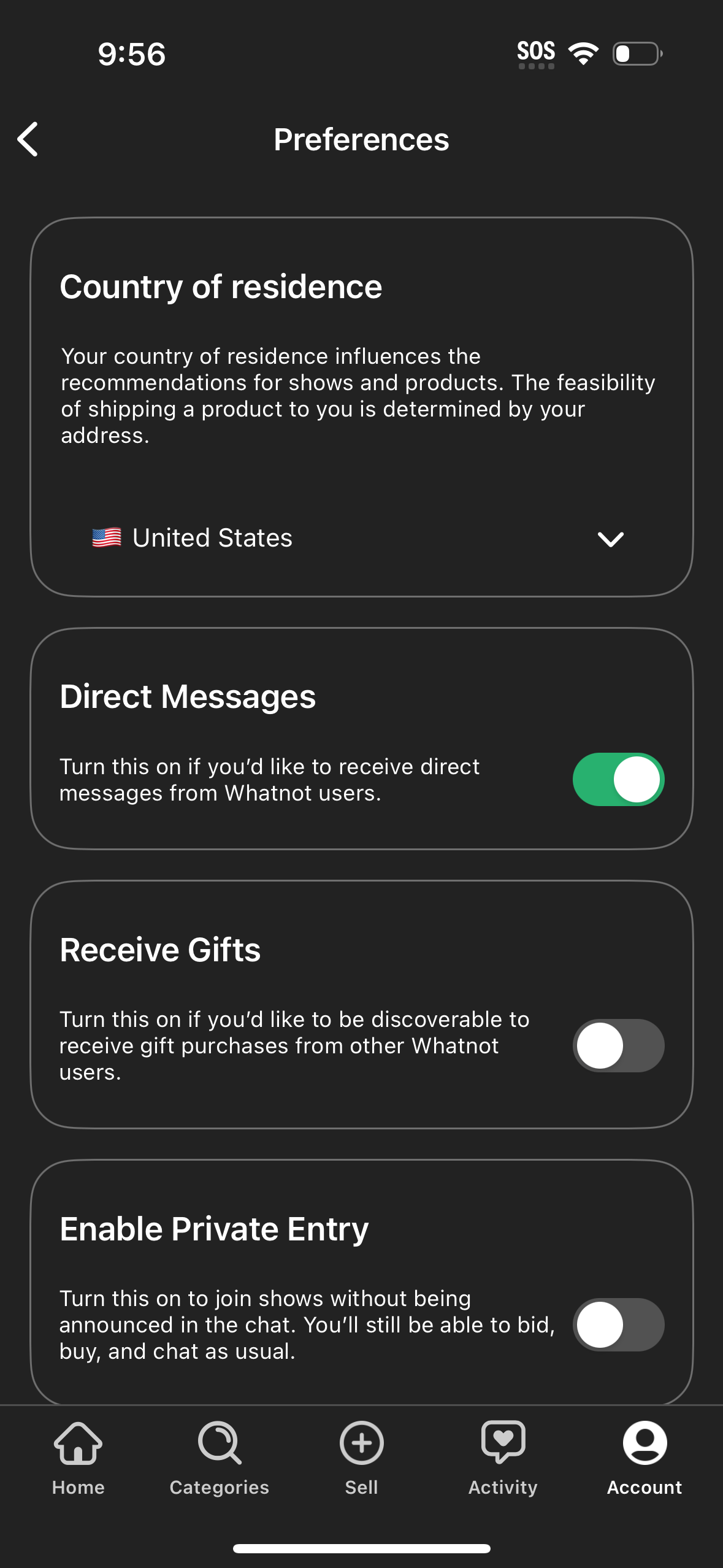 whatnot app screenshot 24