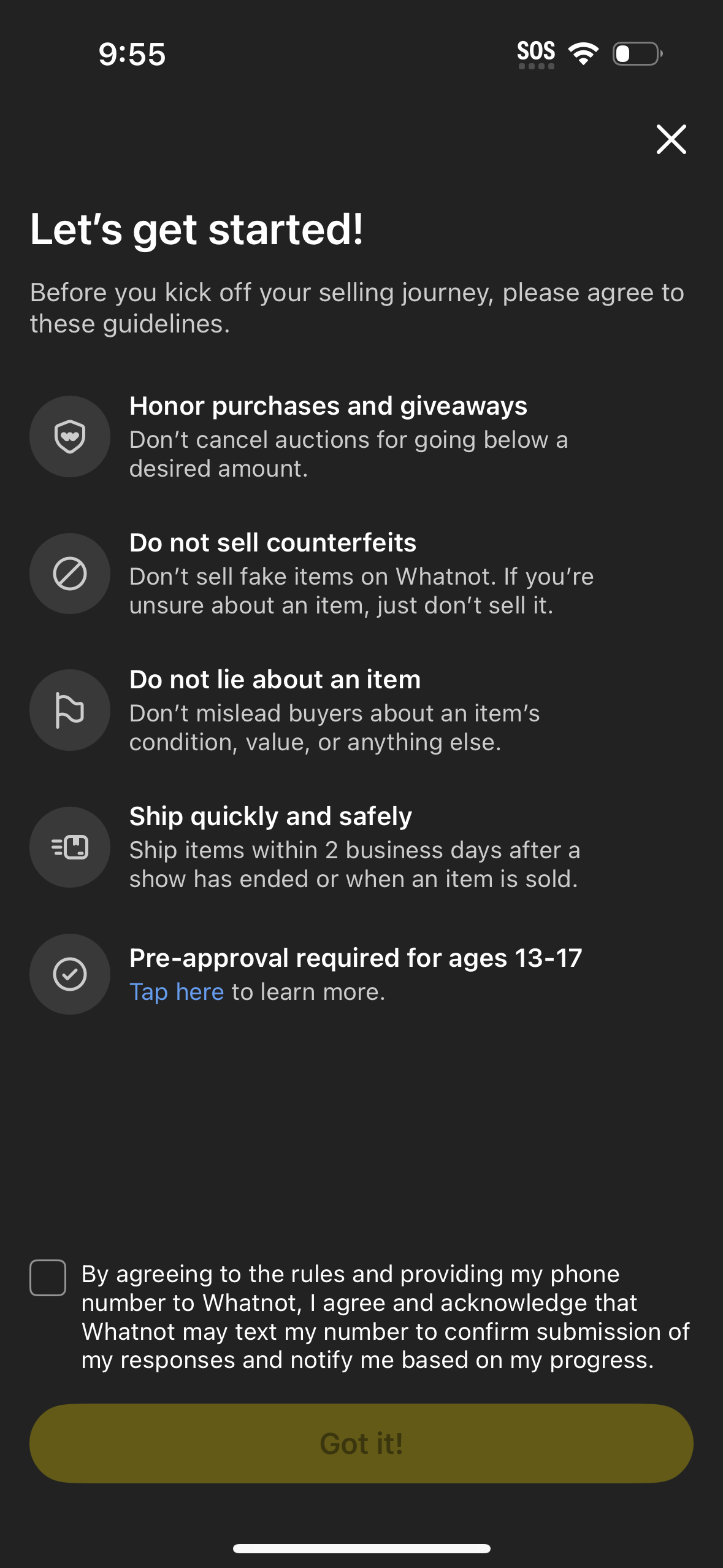 whatnot app screenshot 45