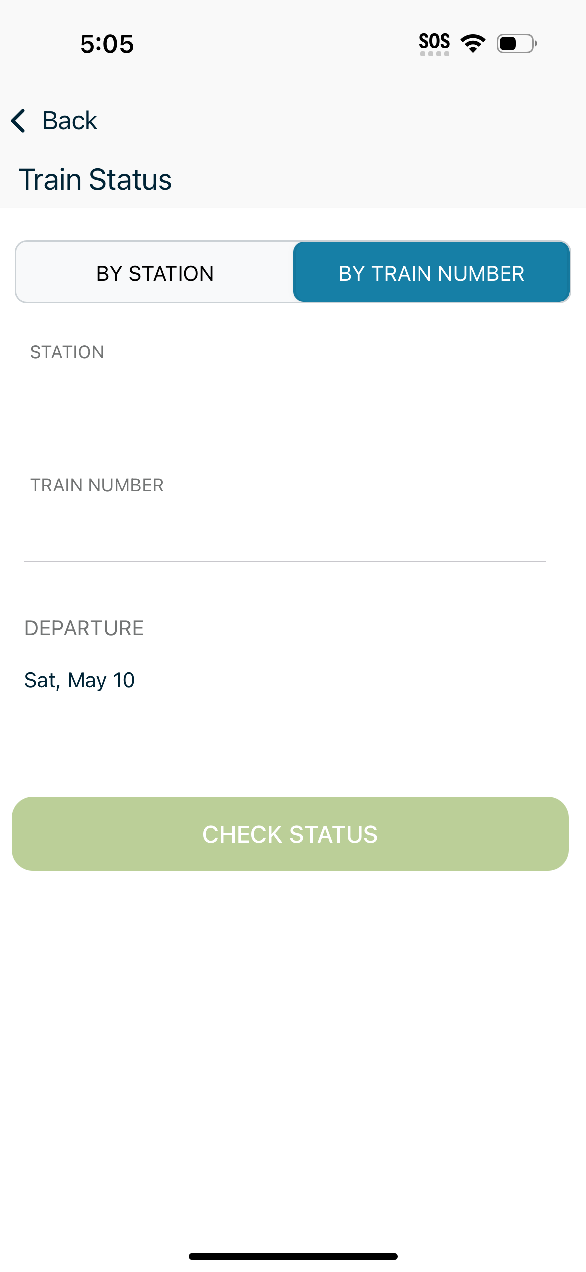 amtrak app screenshot 15
