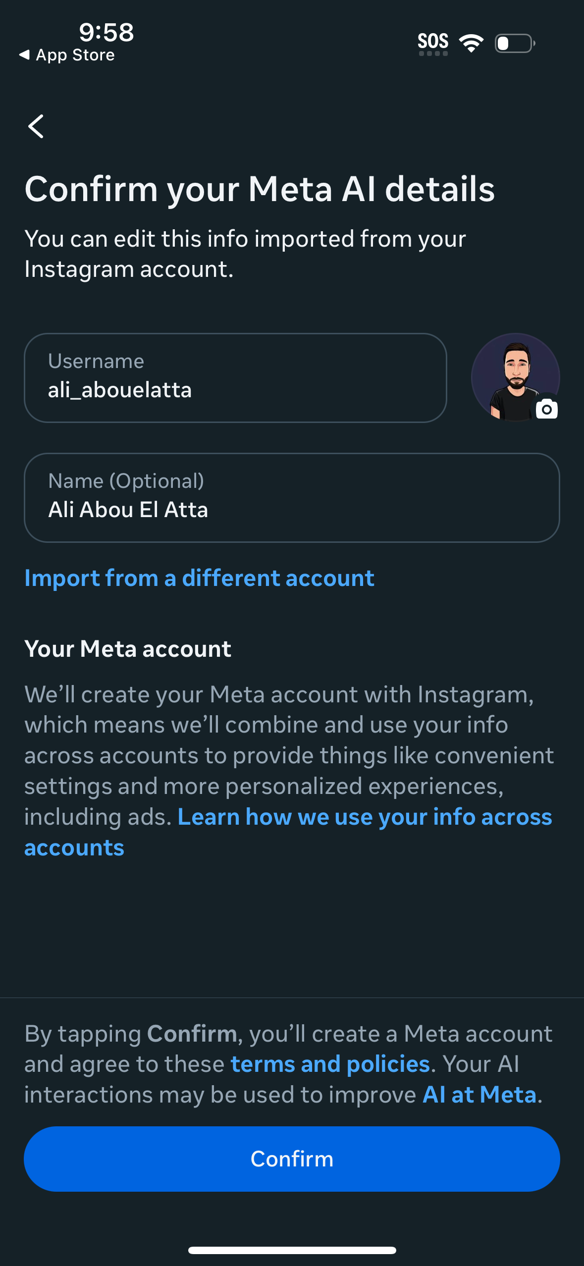 meta-ai app screenshot 24