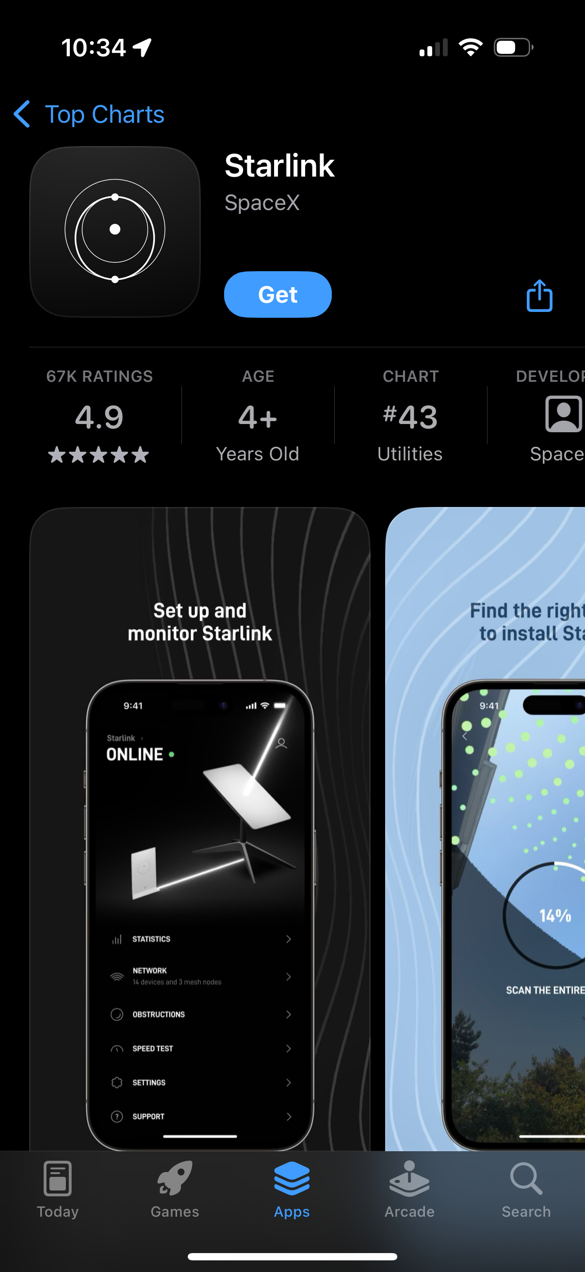 starlink app screenshot 10