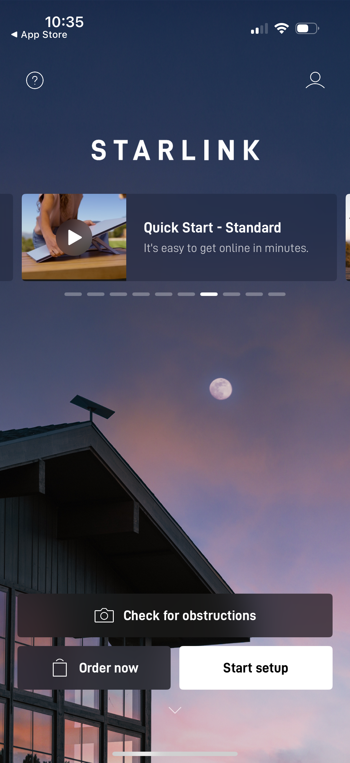 starlink app screenshot 2