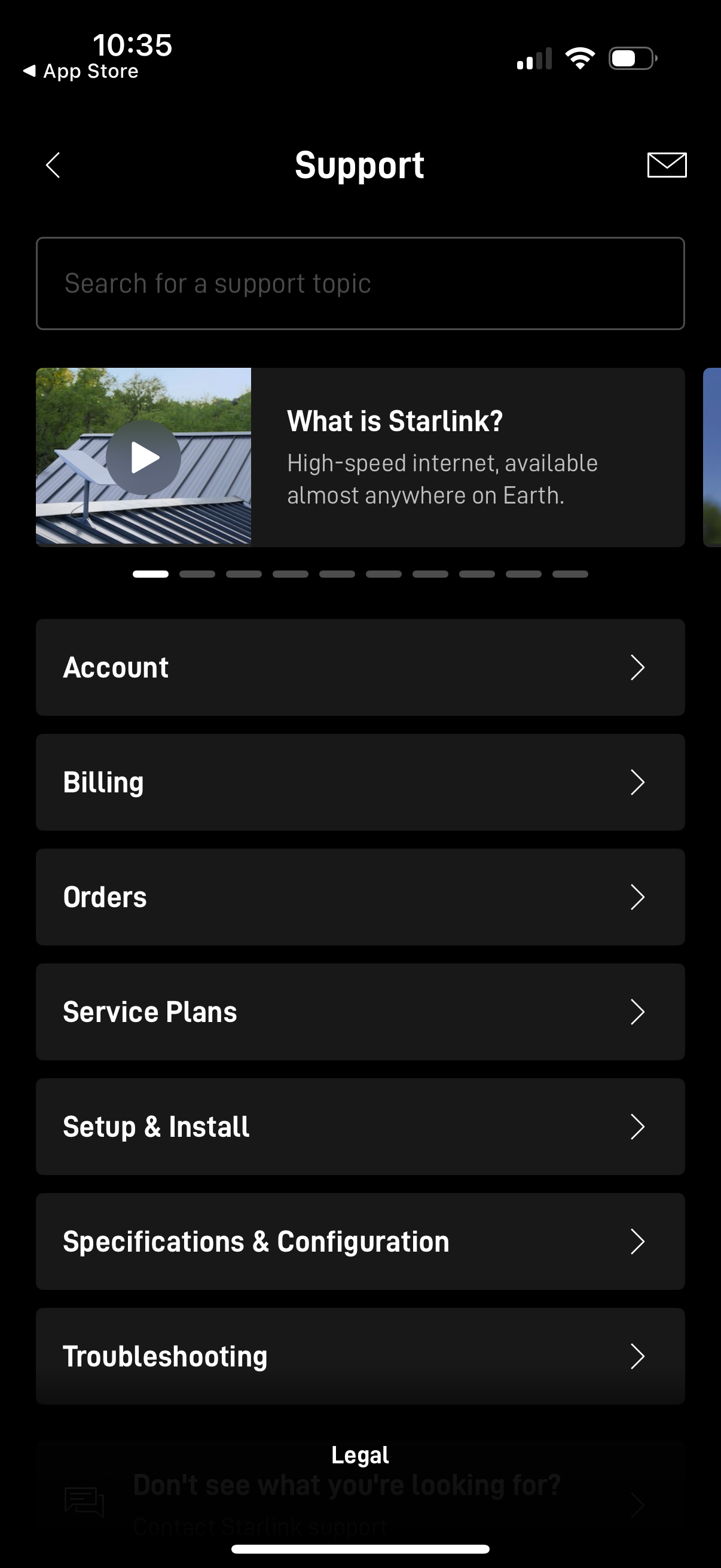 starlink app screenshot 50
