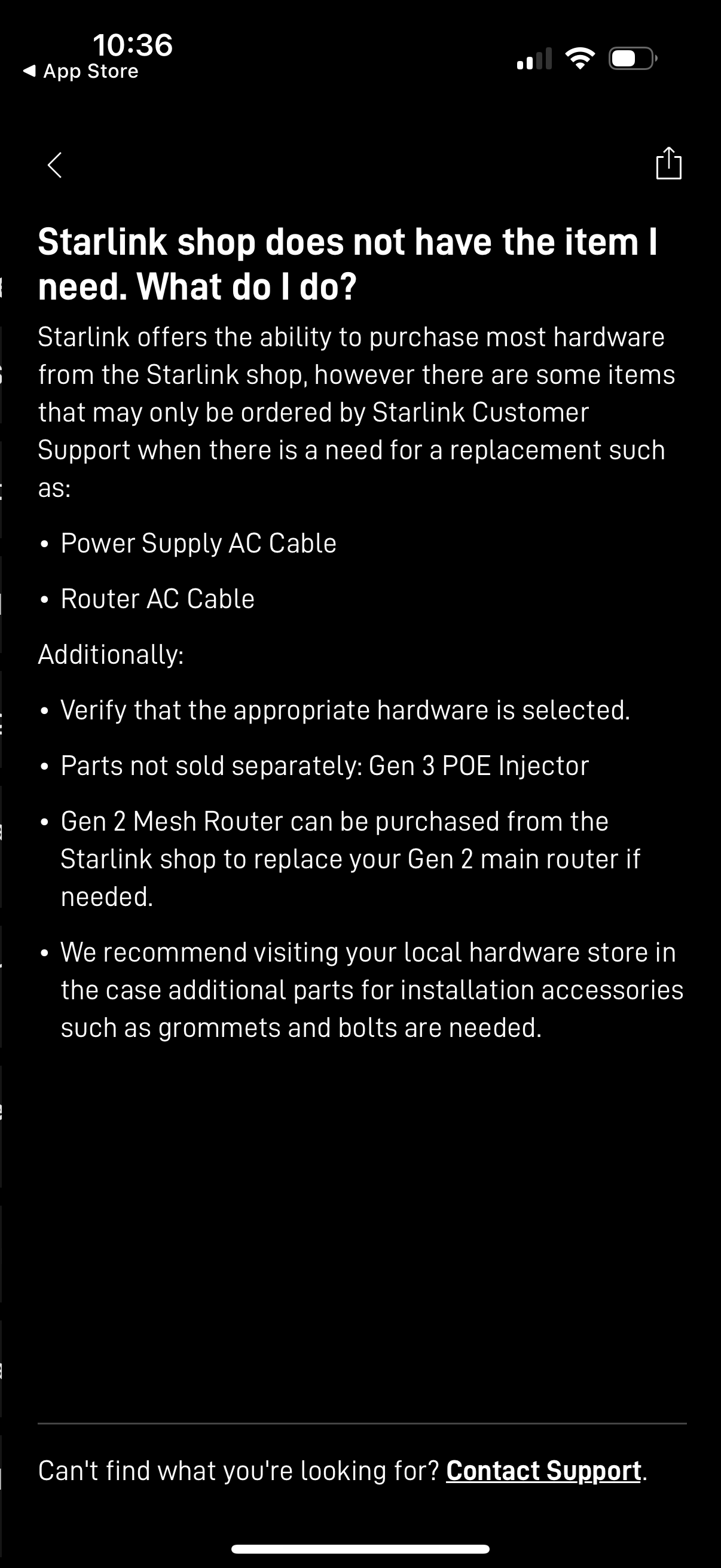 starlink app screenshot 19