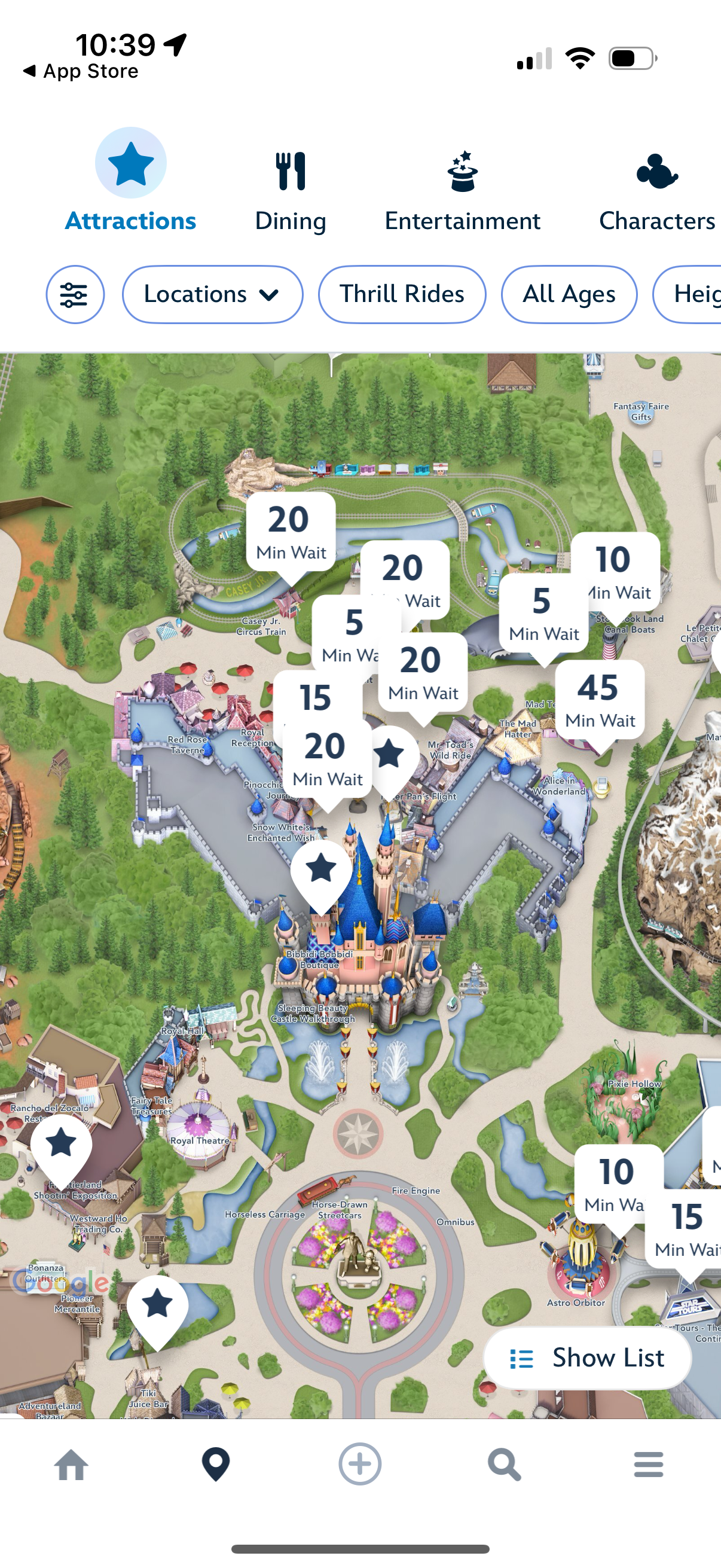 disneyland app screenshot 7