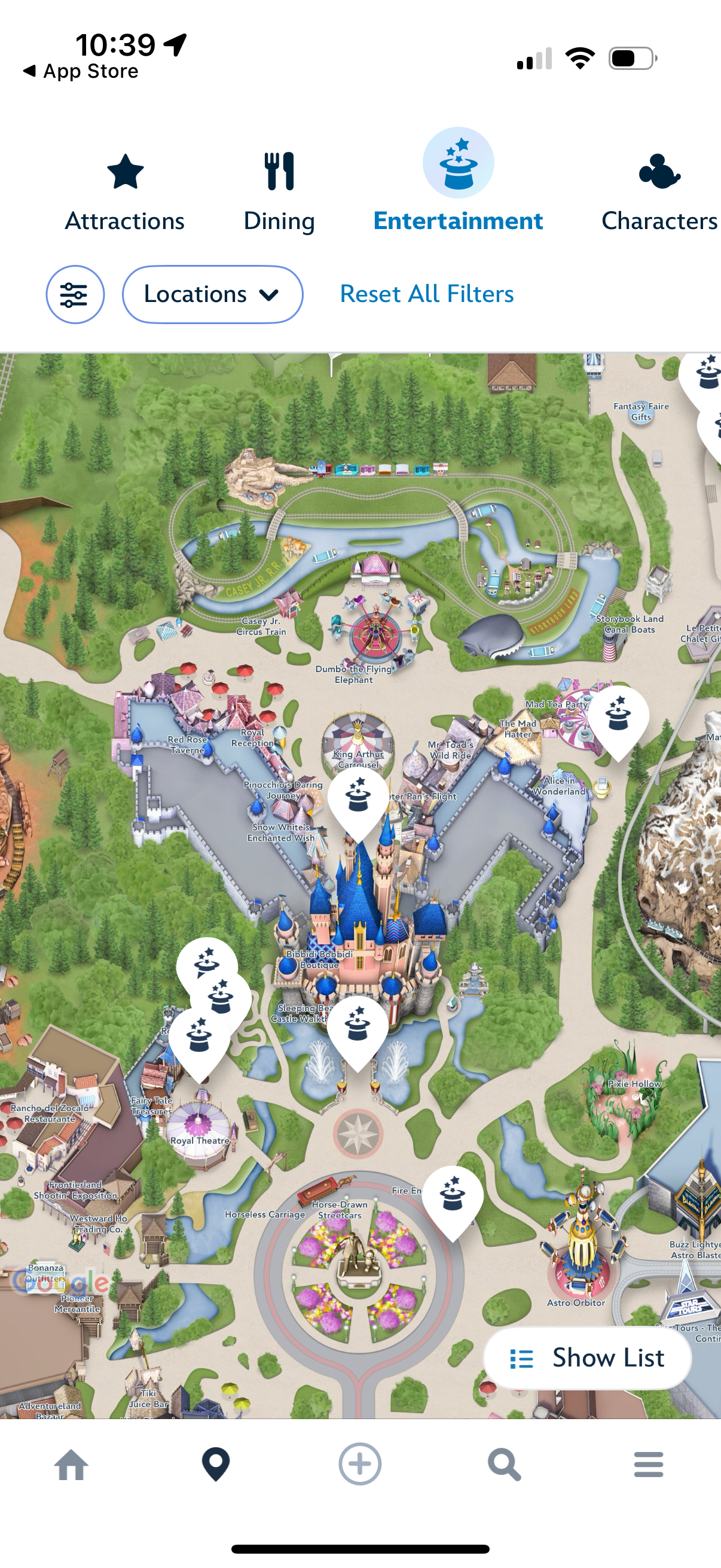 disneyland app screenshot 6
