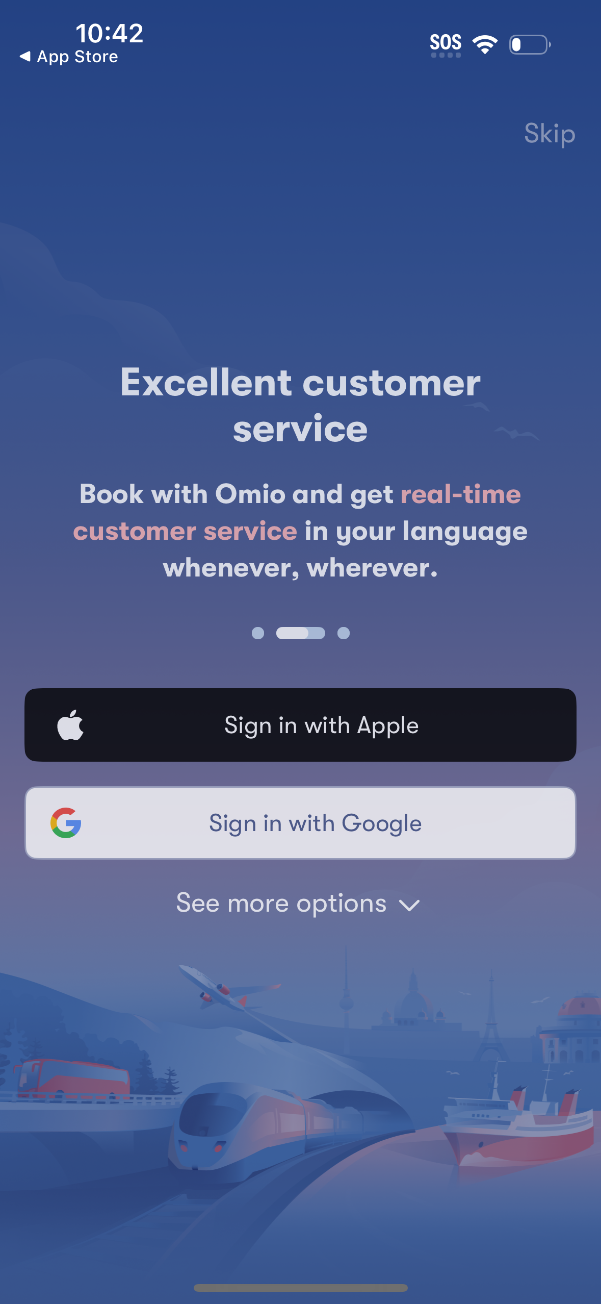 omio app screenshot 27
