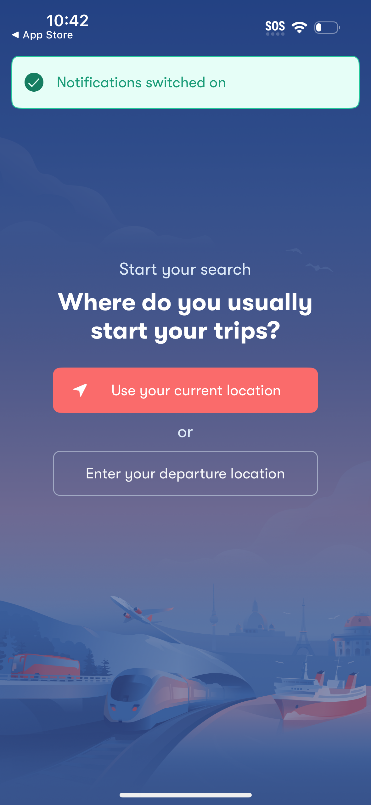 omio app screenshot 26