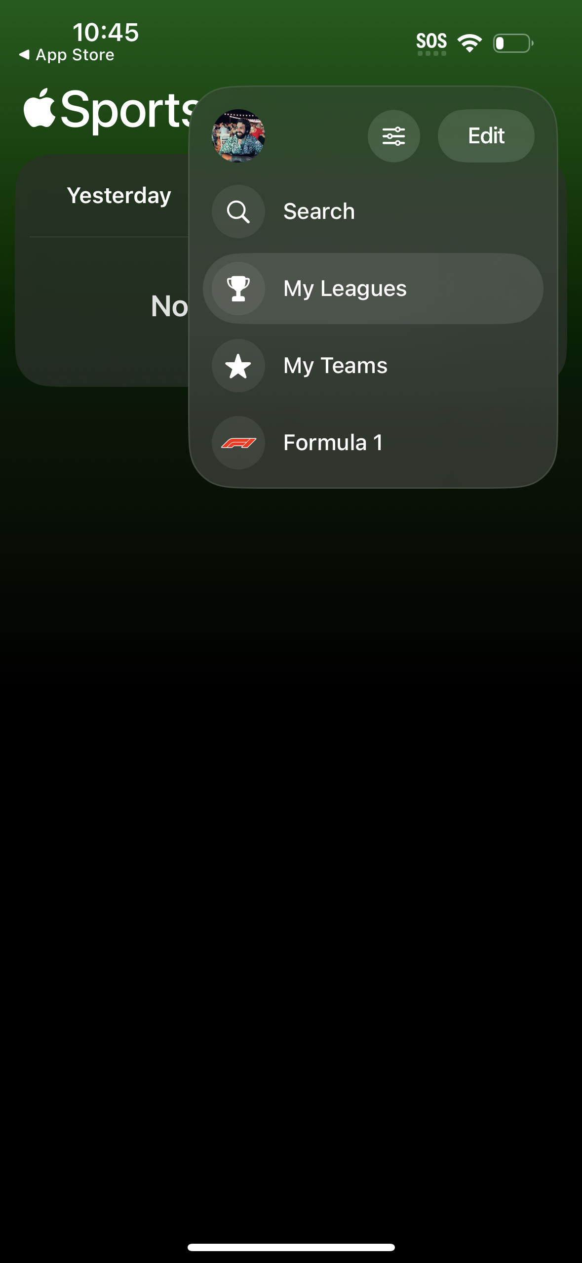 apple-sports app screenshot 4