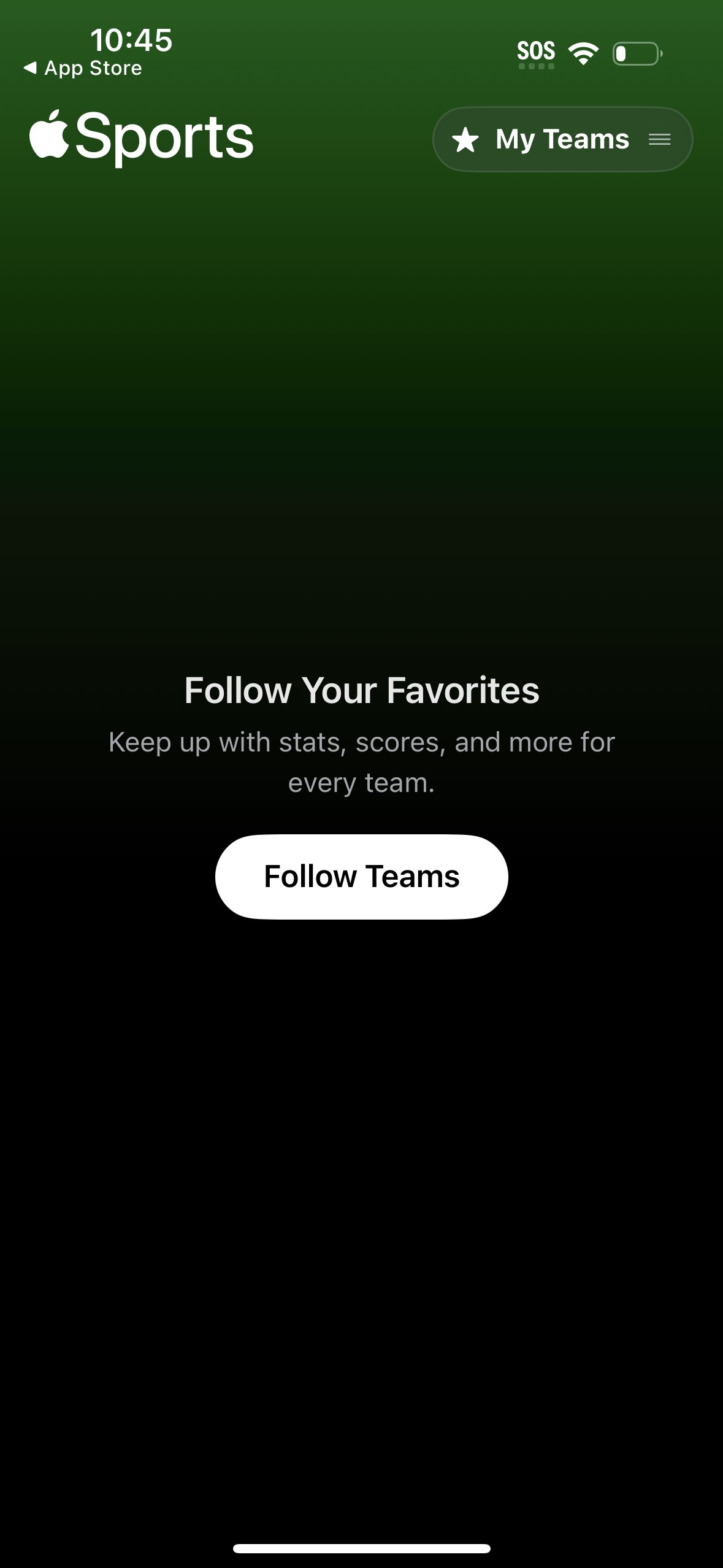 apple-sports app screenshot 3