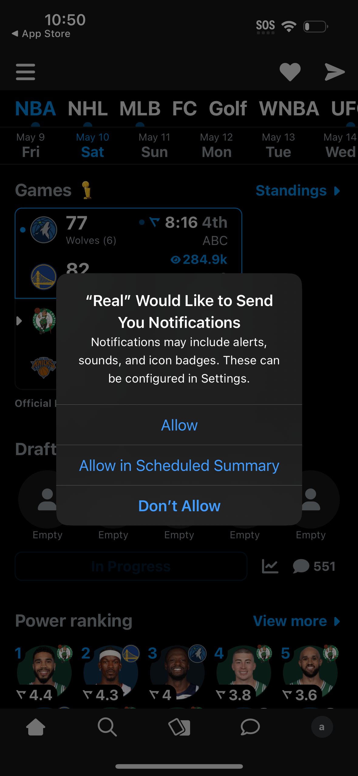 real-sports app screenshot 20
