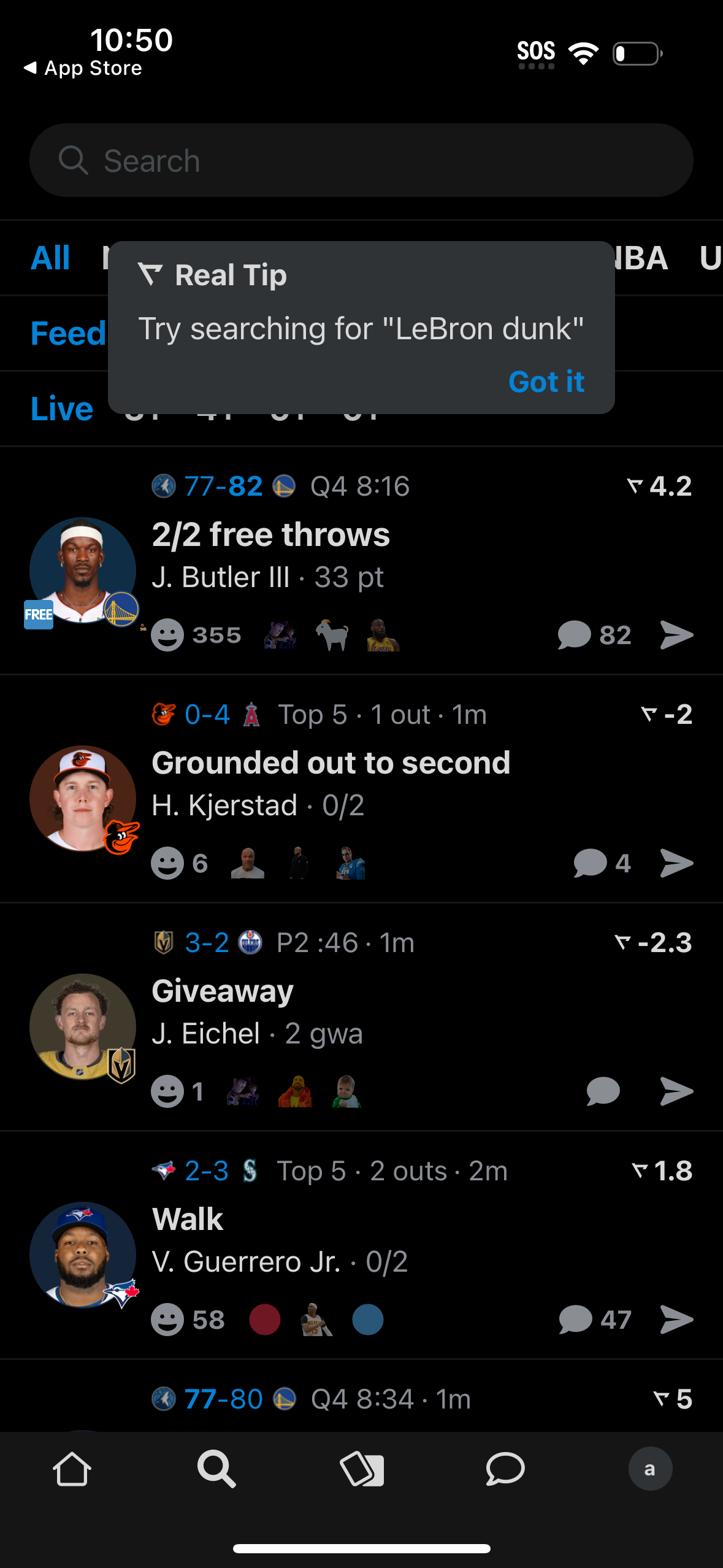 real-sports app screenshot 22