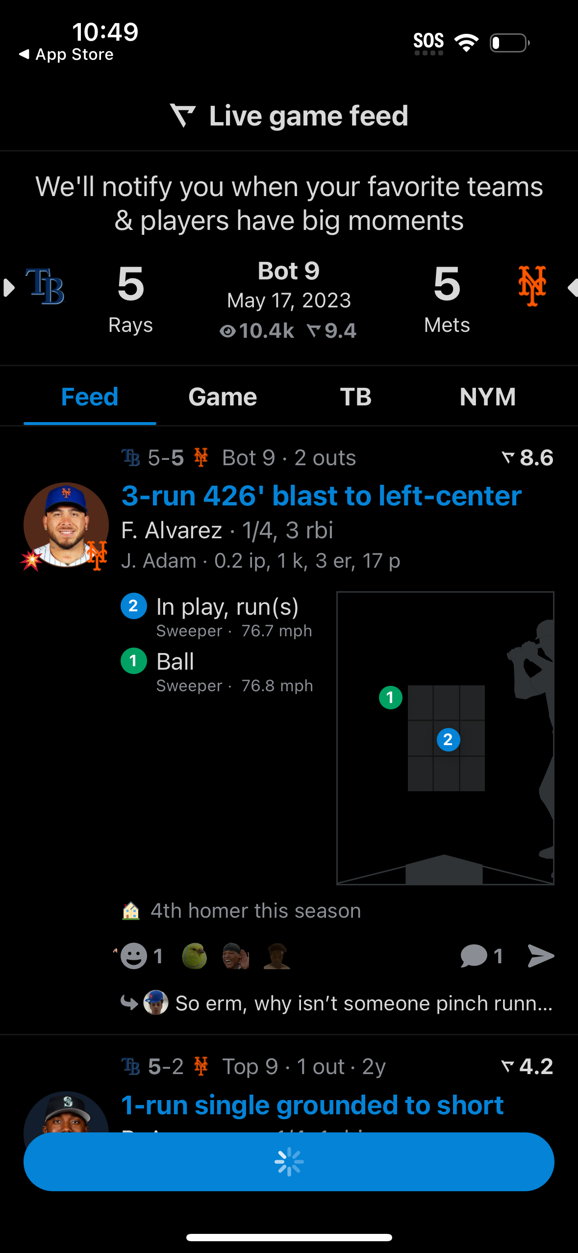 real-sports app screenshot 26