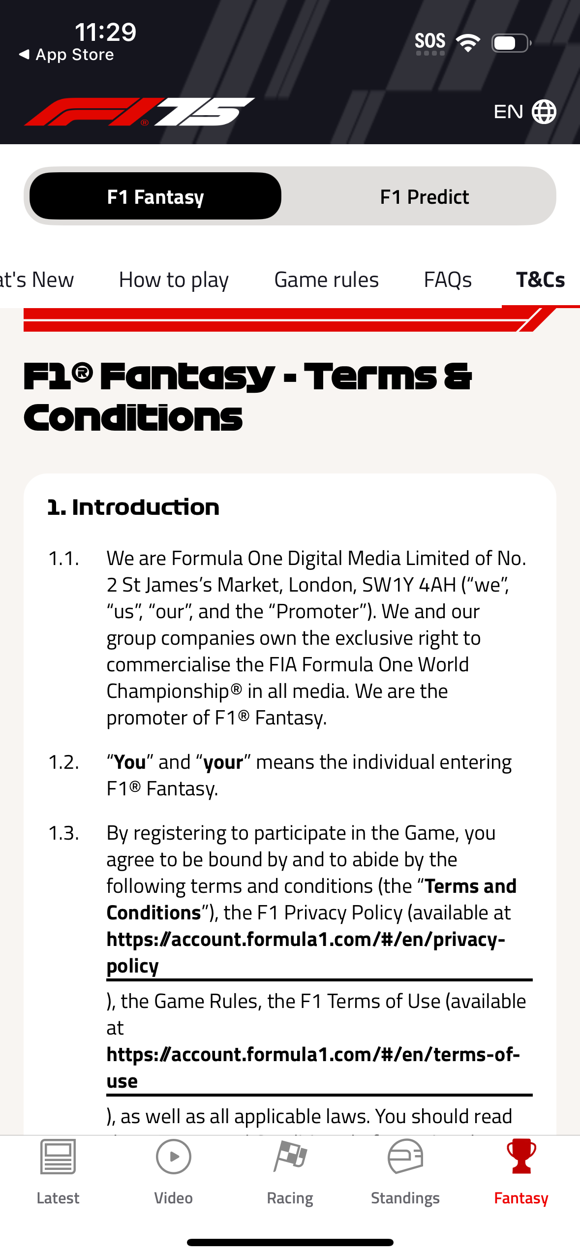f1 app screenshot 44