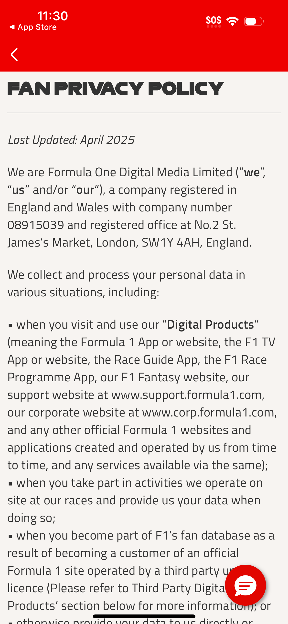 f1 app screenshot 23