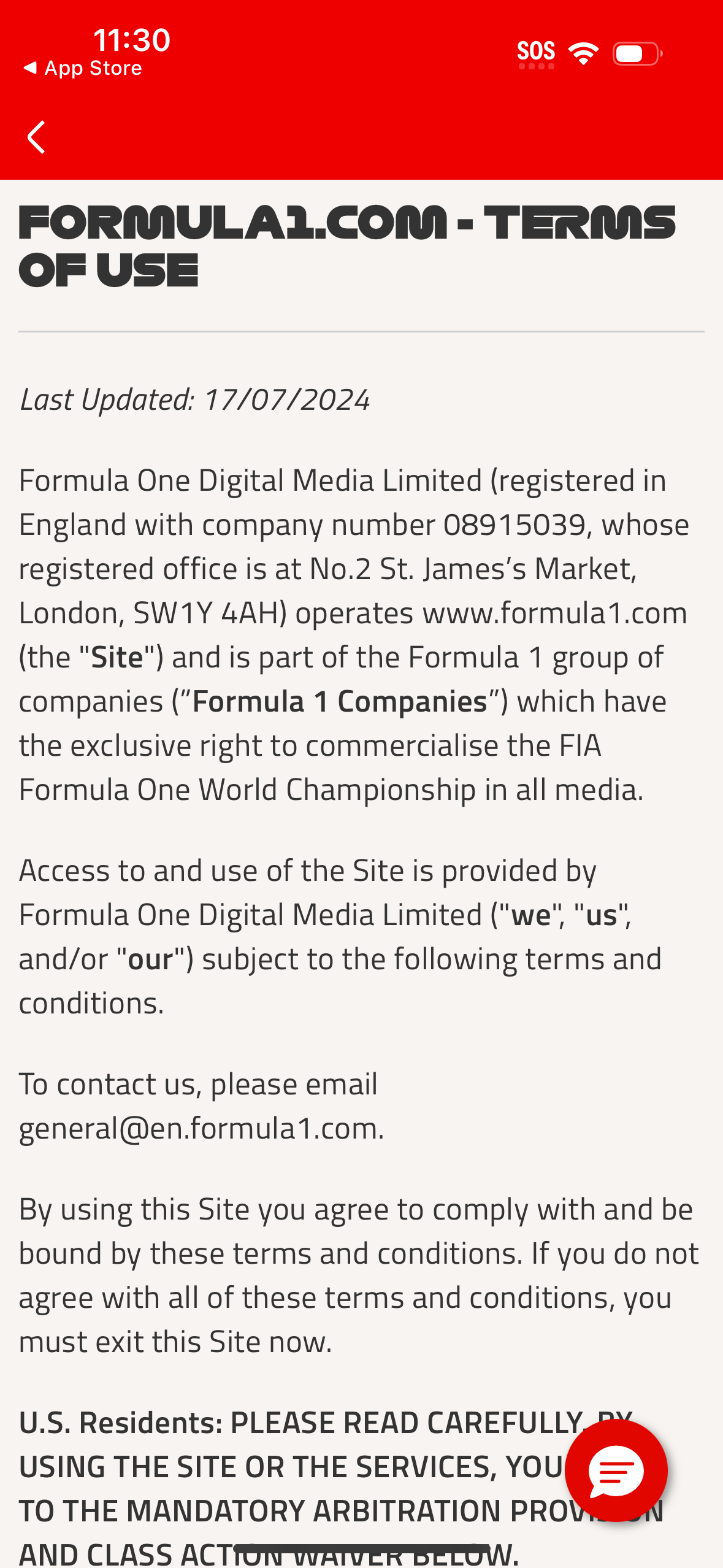 f1 app screenshot 22