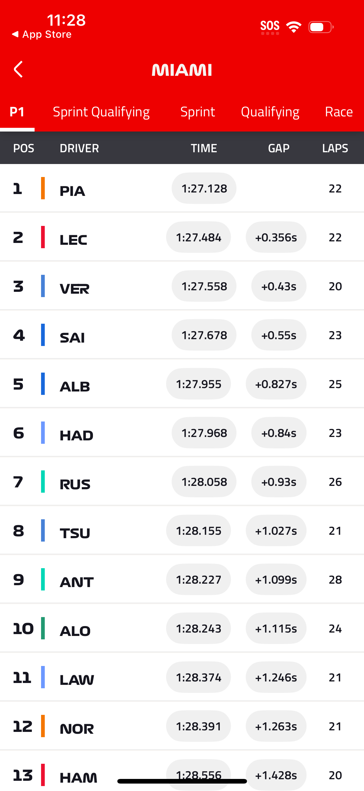 f1 app screenshot 64