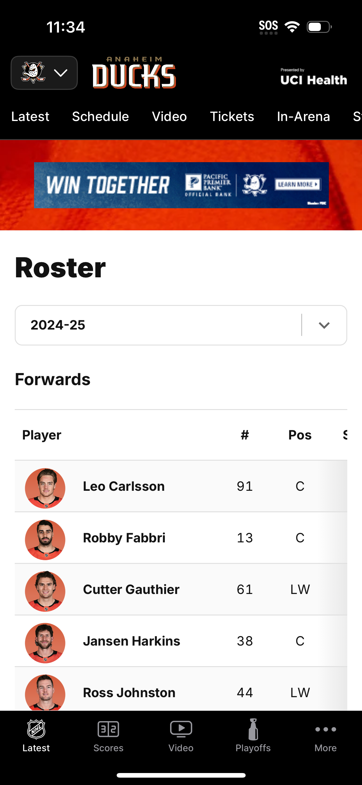 nhl app screenshot 21