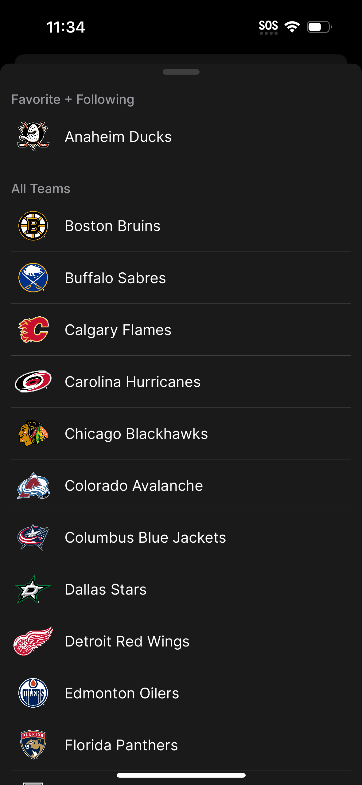 nhl app screenshot 22