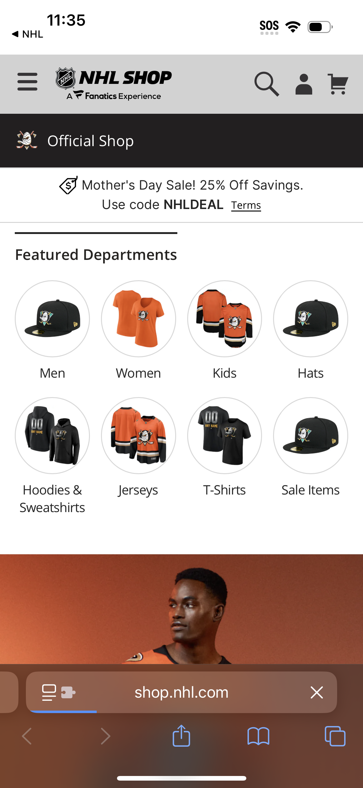nhl app screenshot 1