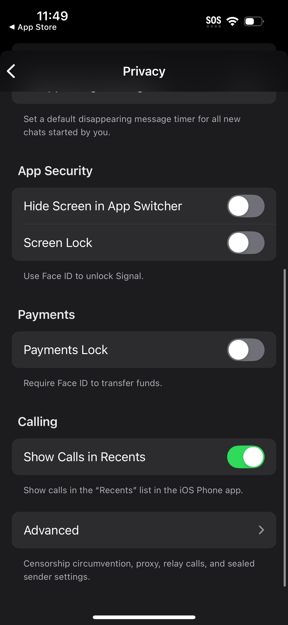 signal app screenshot 28