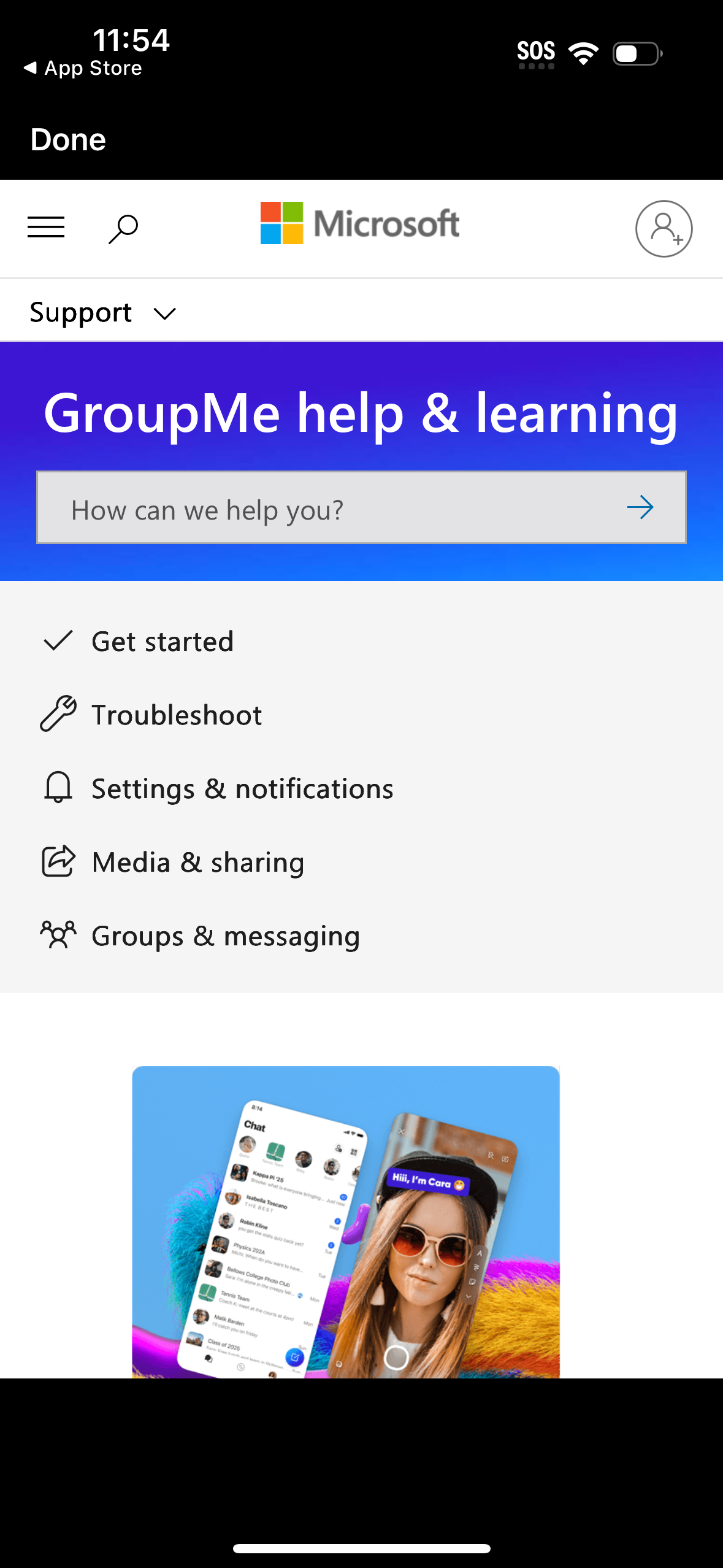 groupme app screenshot 9
