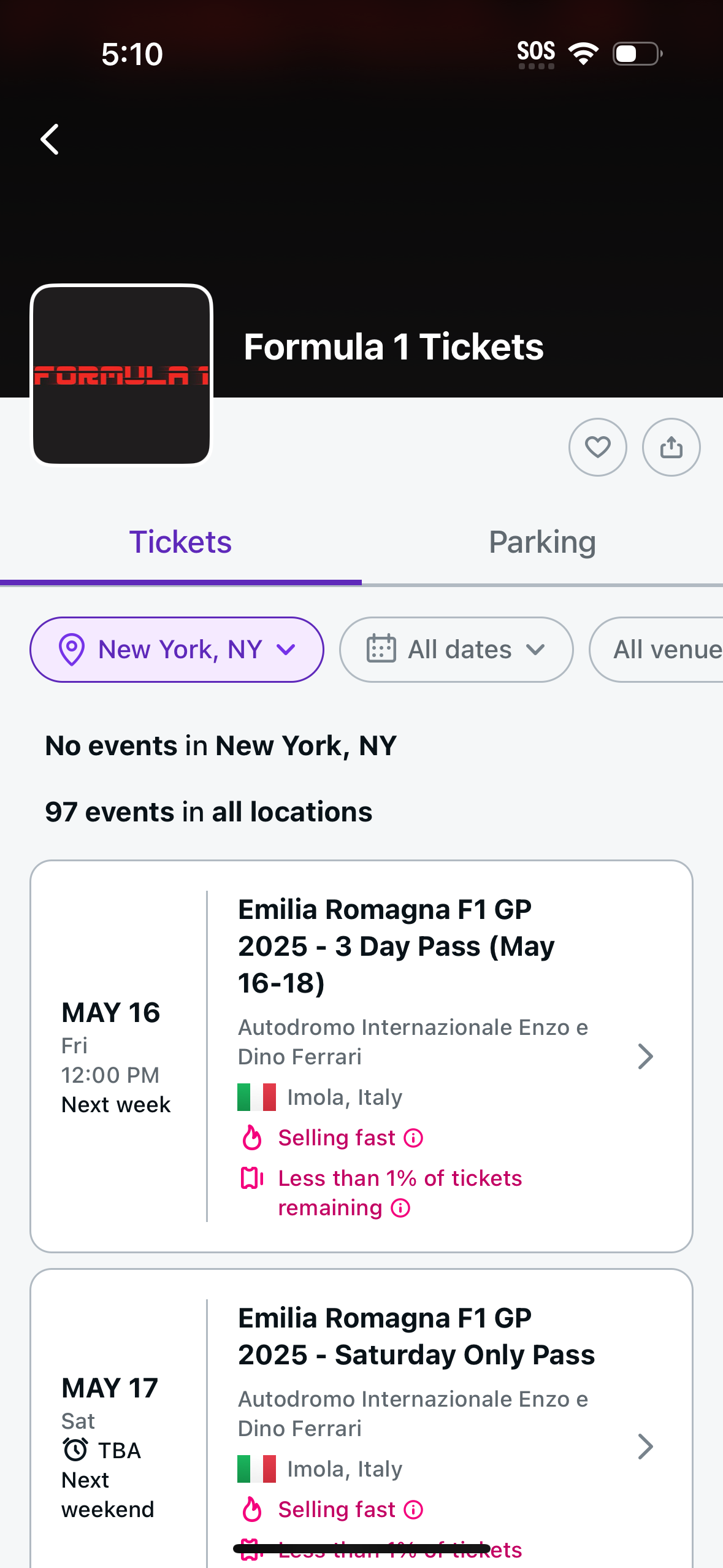 stubhub app screenshot 66