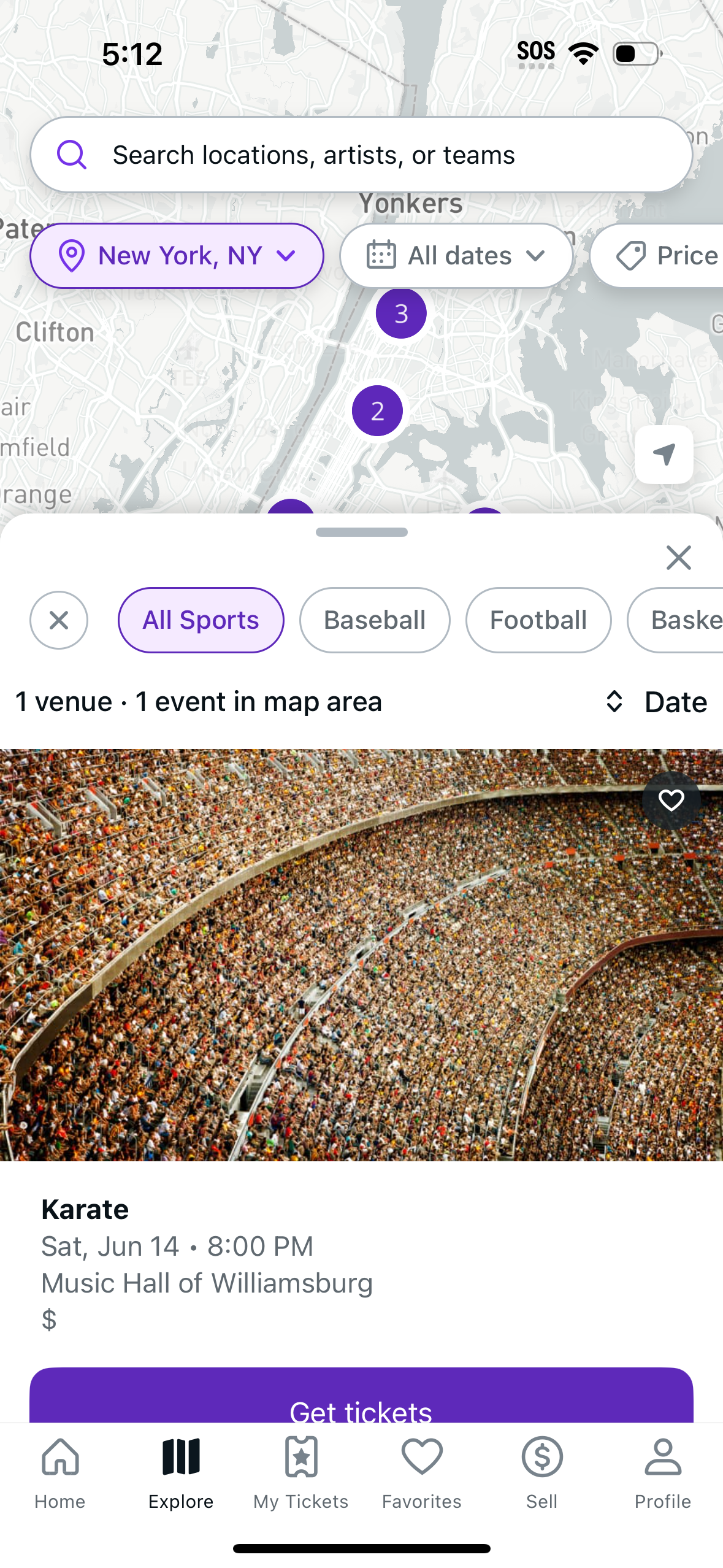 stubhub app screenshot 34