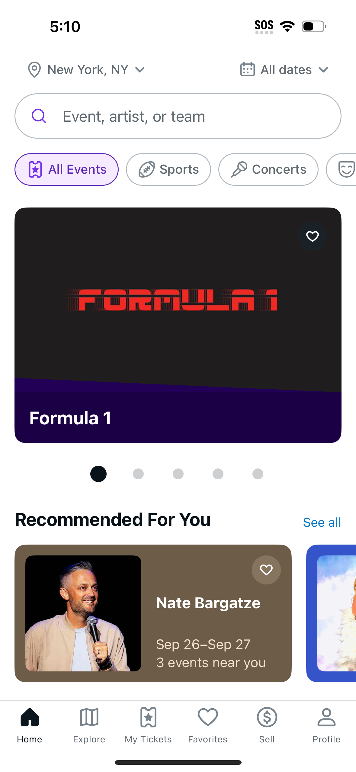 stubhub app screenshot 69