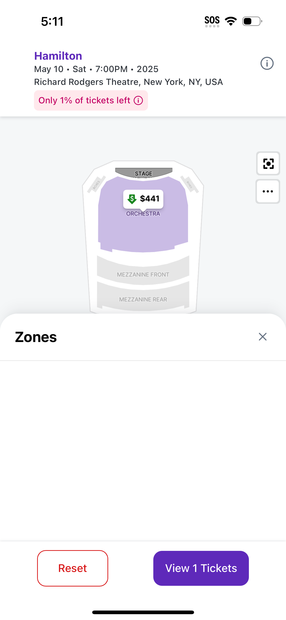 stubhub app screenshot 51