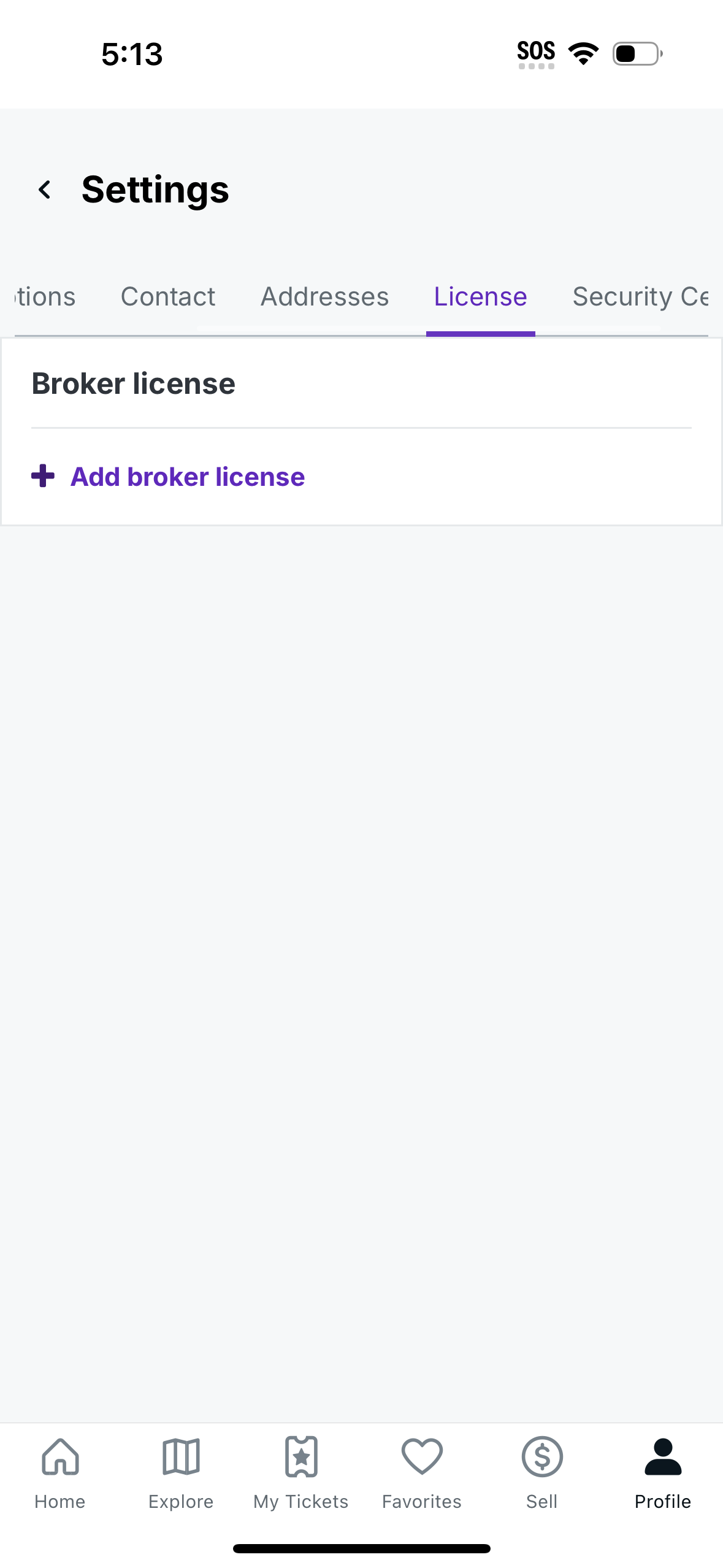 stubhub app screenshot 20