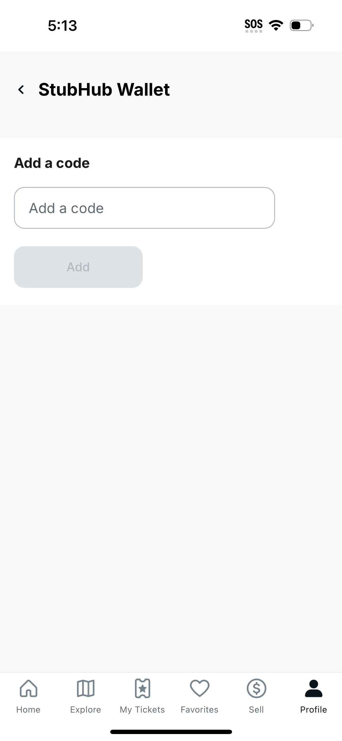 stubhub app screenshot 18