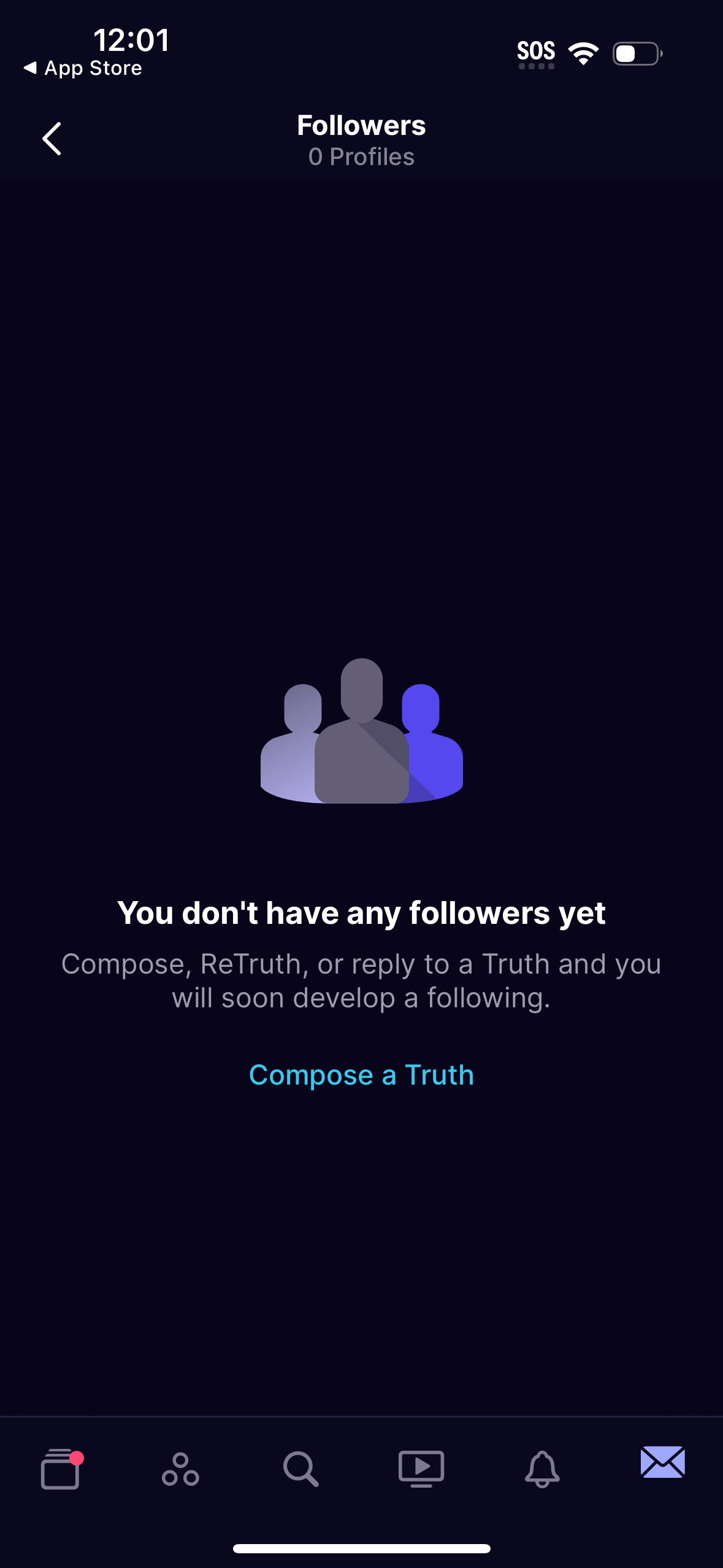 truth-social app screenshot 2