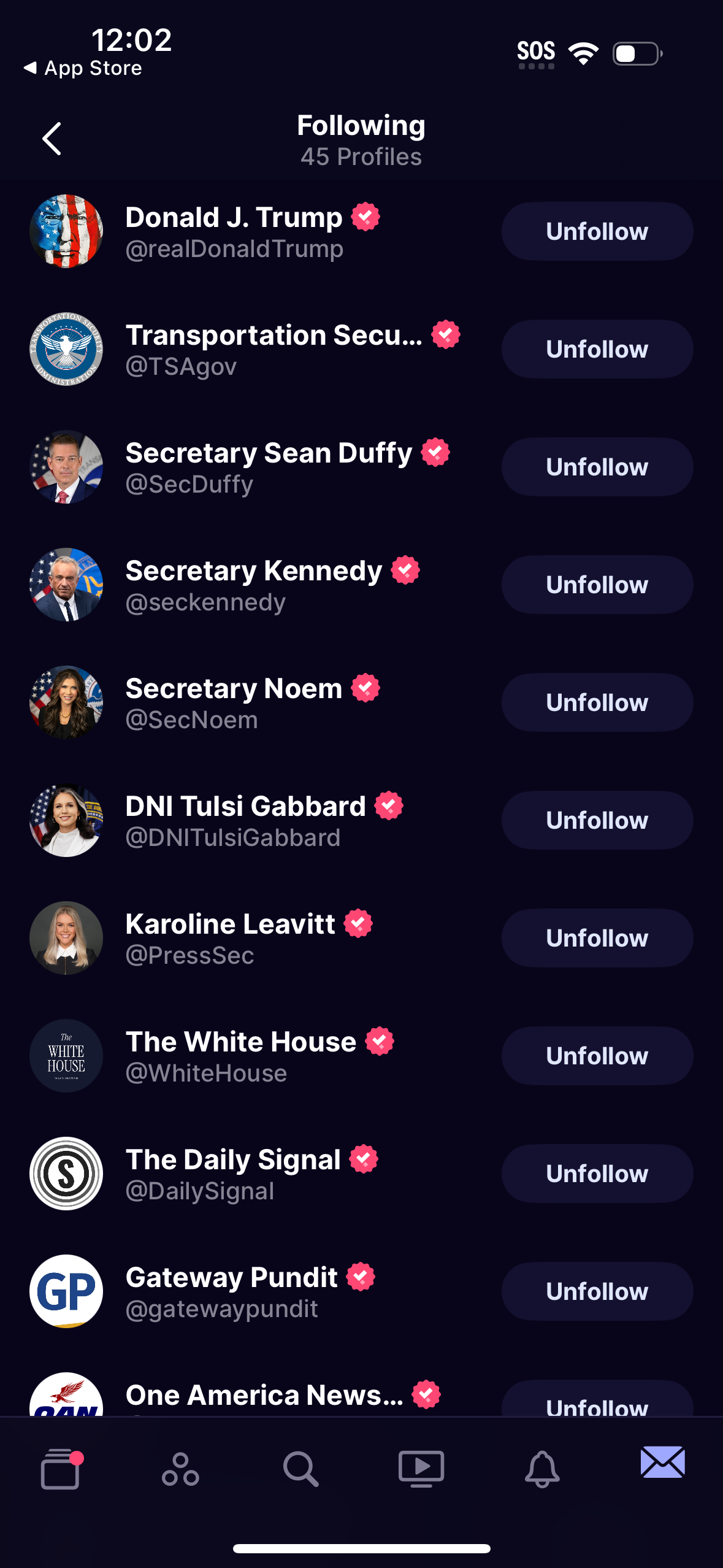 truth-social app screenshot 1