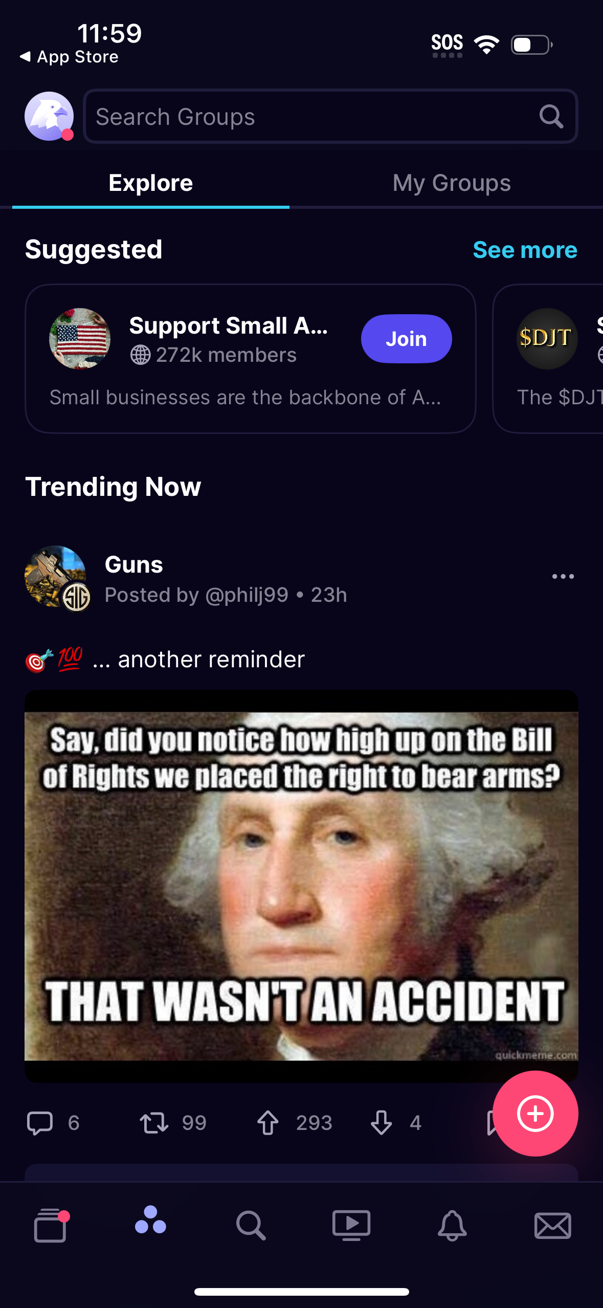 truth-social app screenshot 37