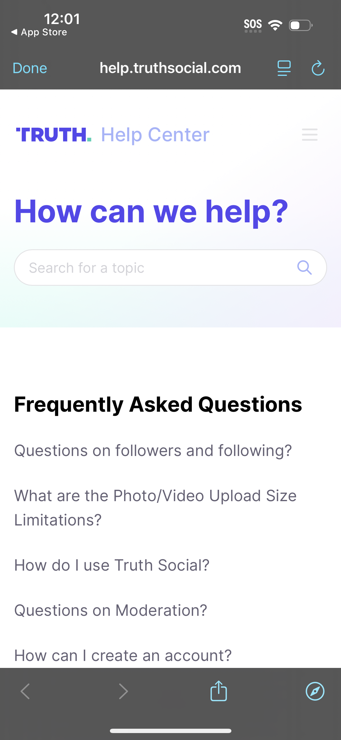 truth-social app screenshot 6