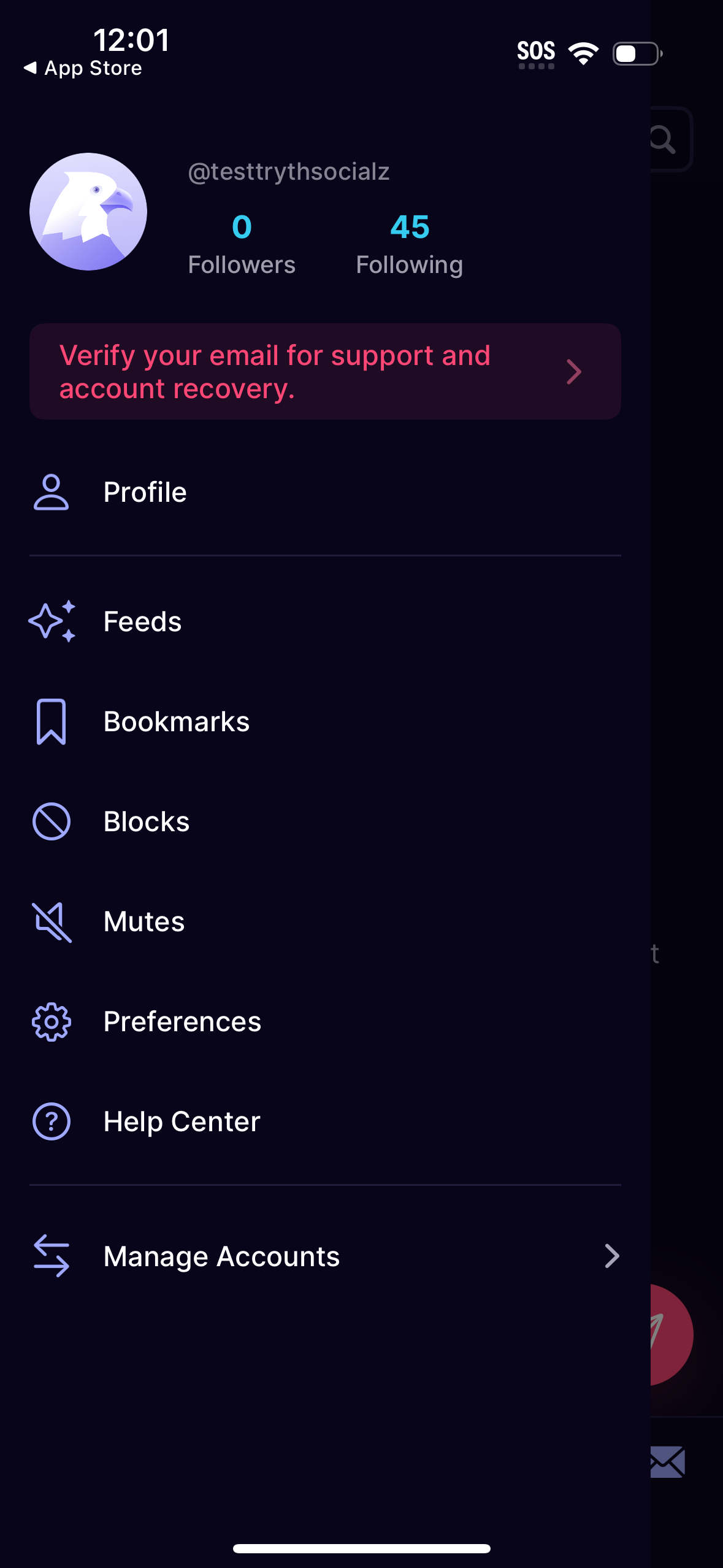 truth-social app screenshot 14