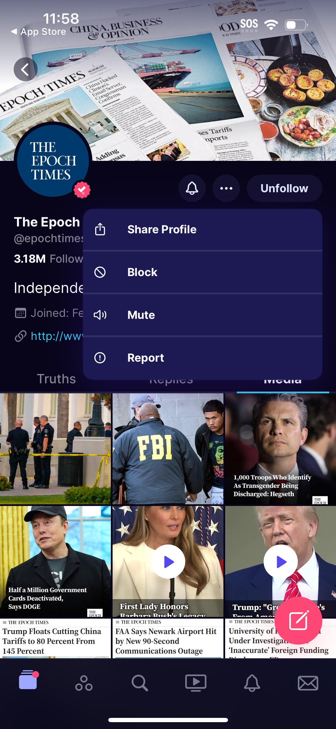 truth-social app screenshot 60