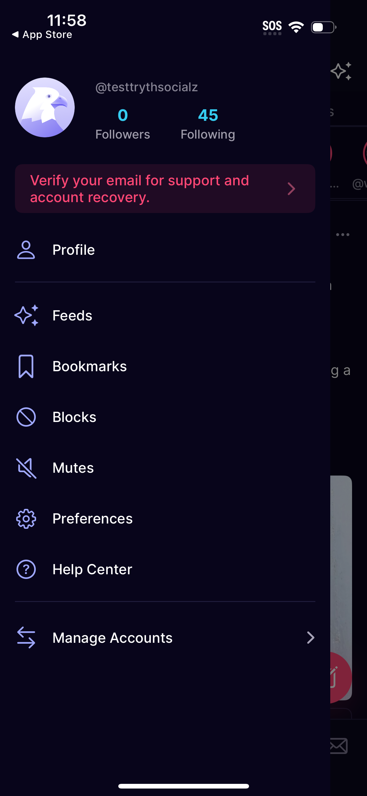 truth-social app screenshot 58