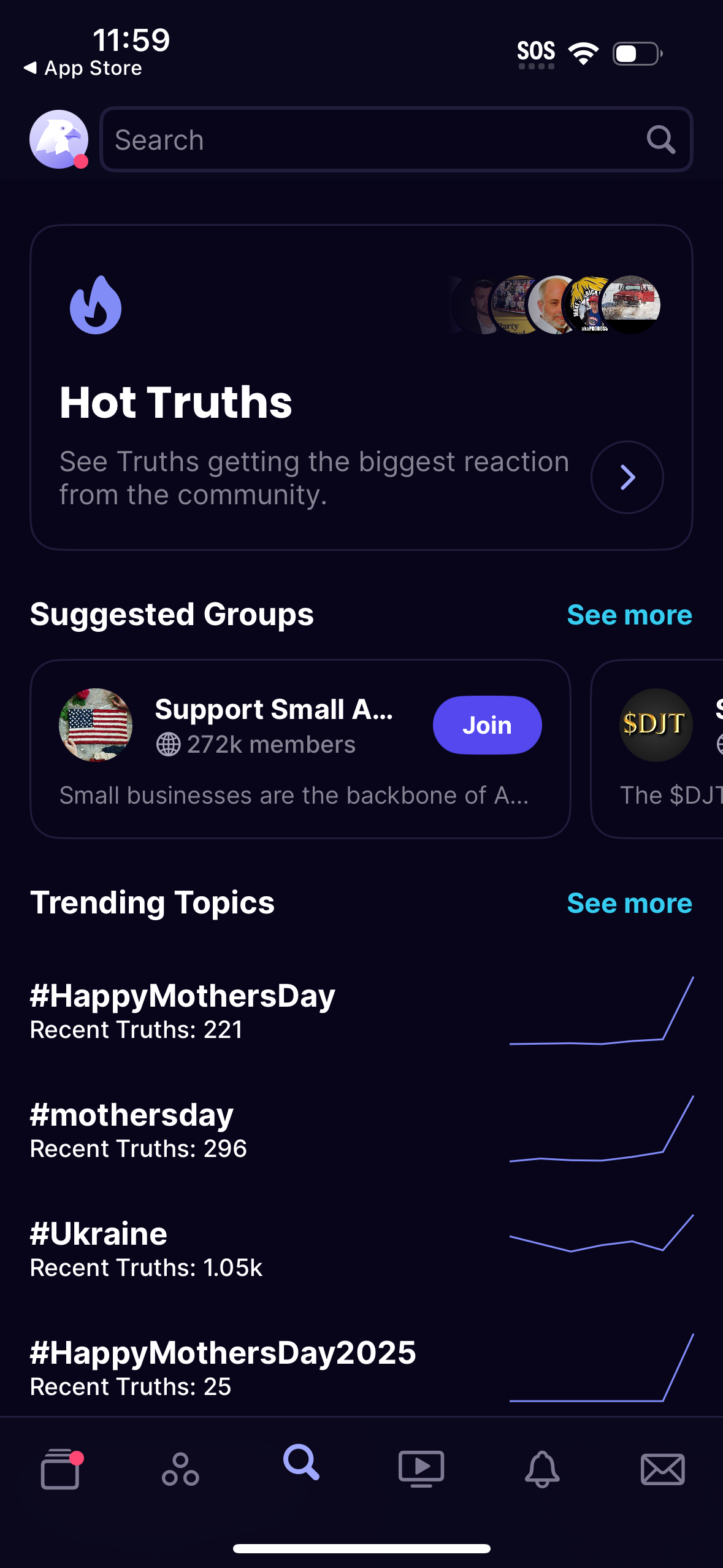 truth-social app screenshot 48