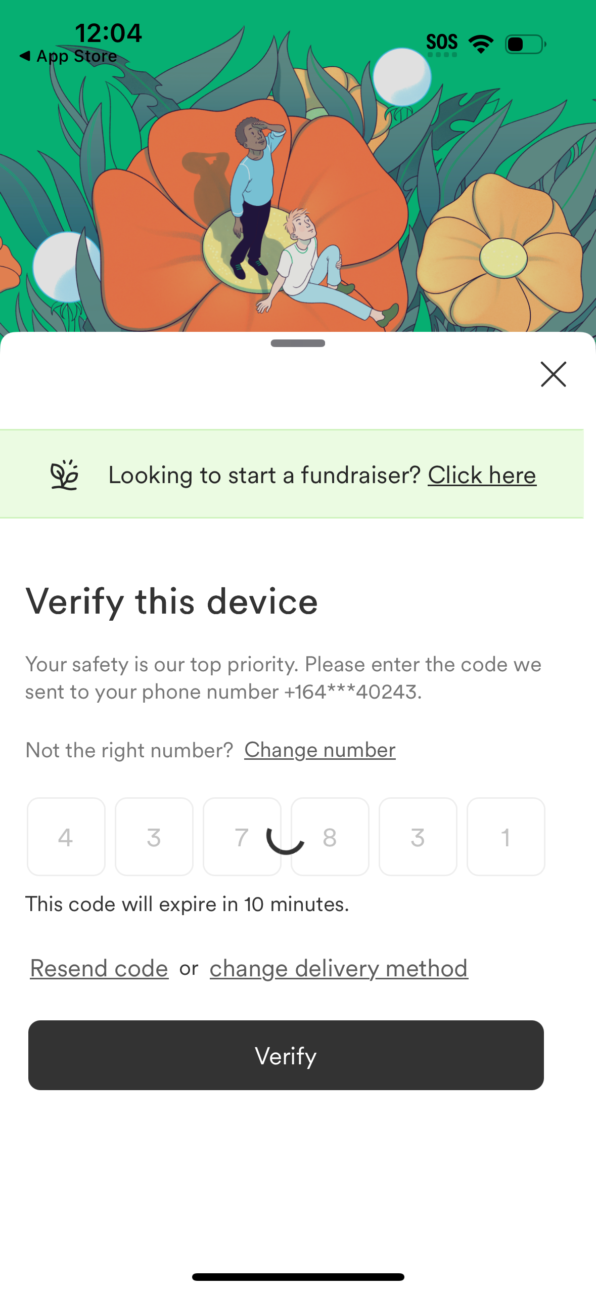 gofundme app screenshot 32