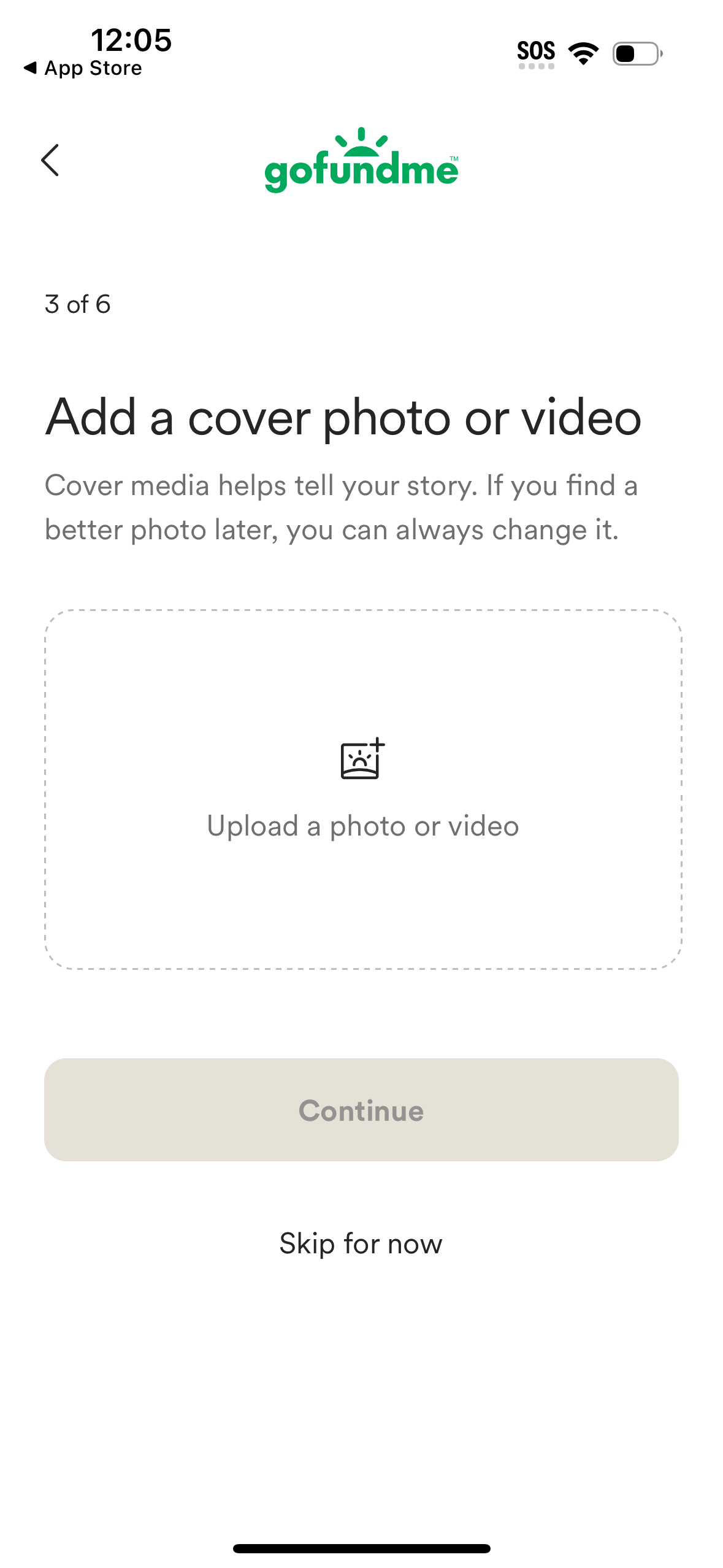 gofundme app screenshot 16