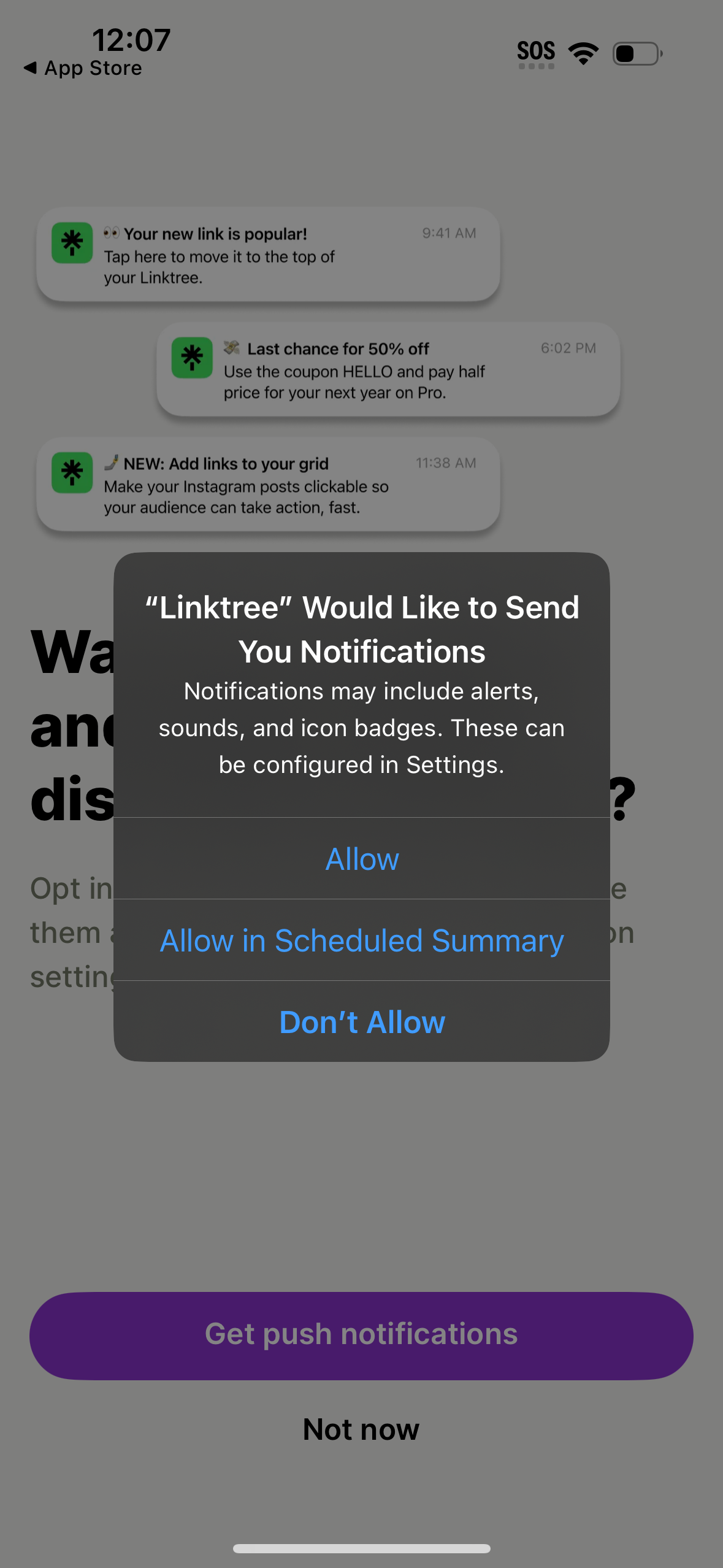 linktree app screenshot 37