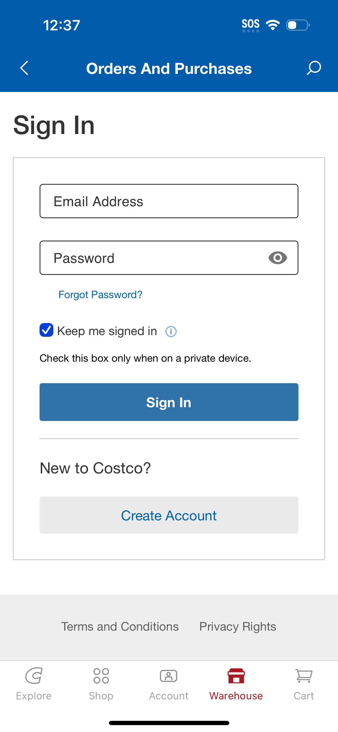 costco app screenshot 8