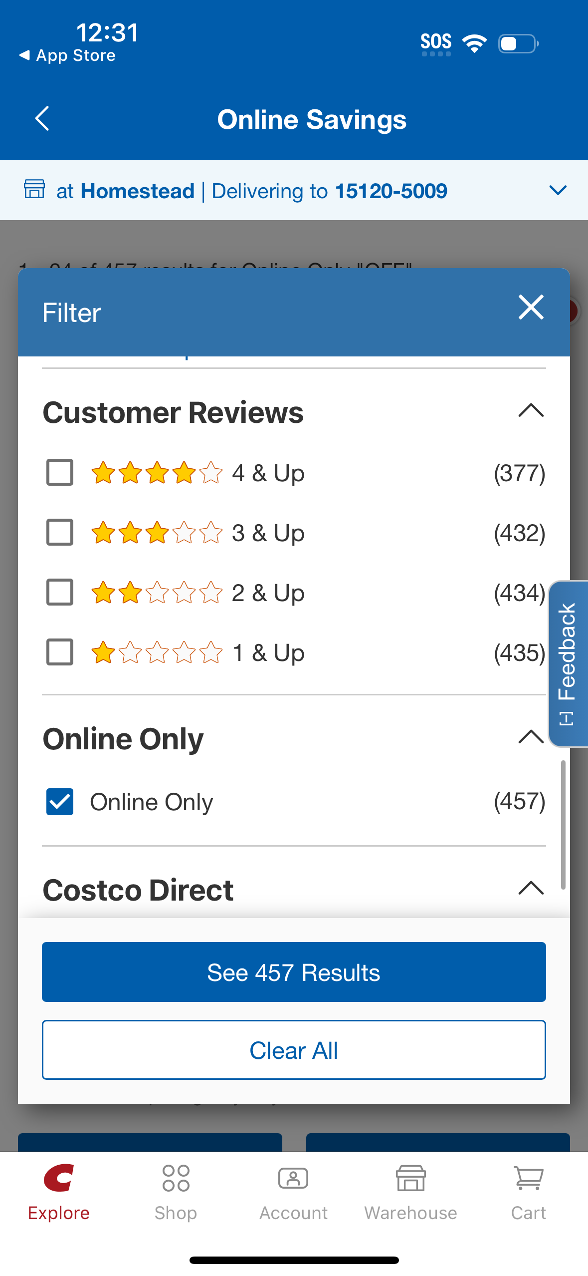 costco app screenshot 81