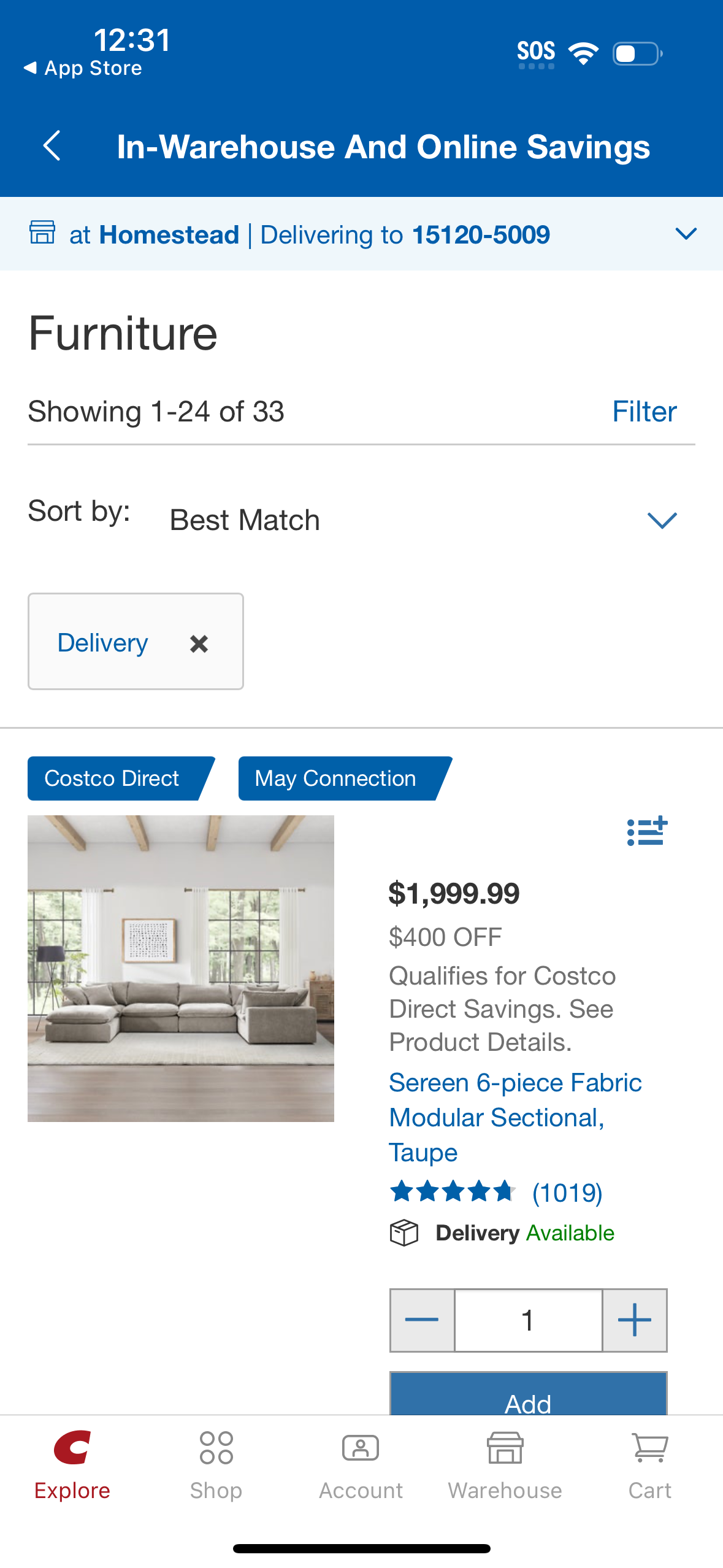 costco app screenshot 90