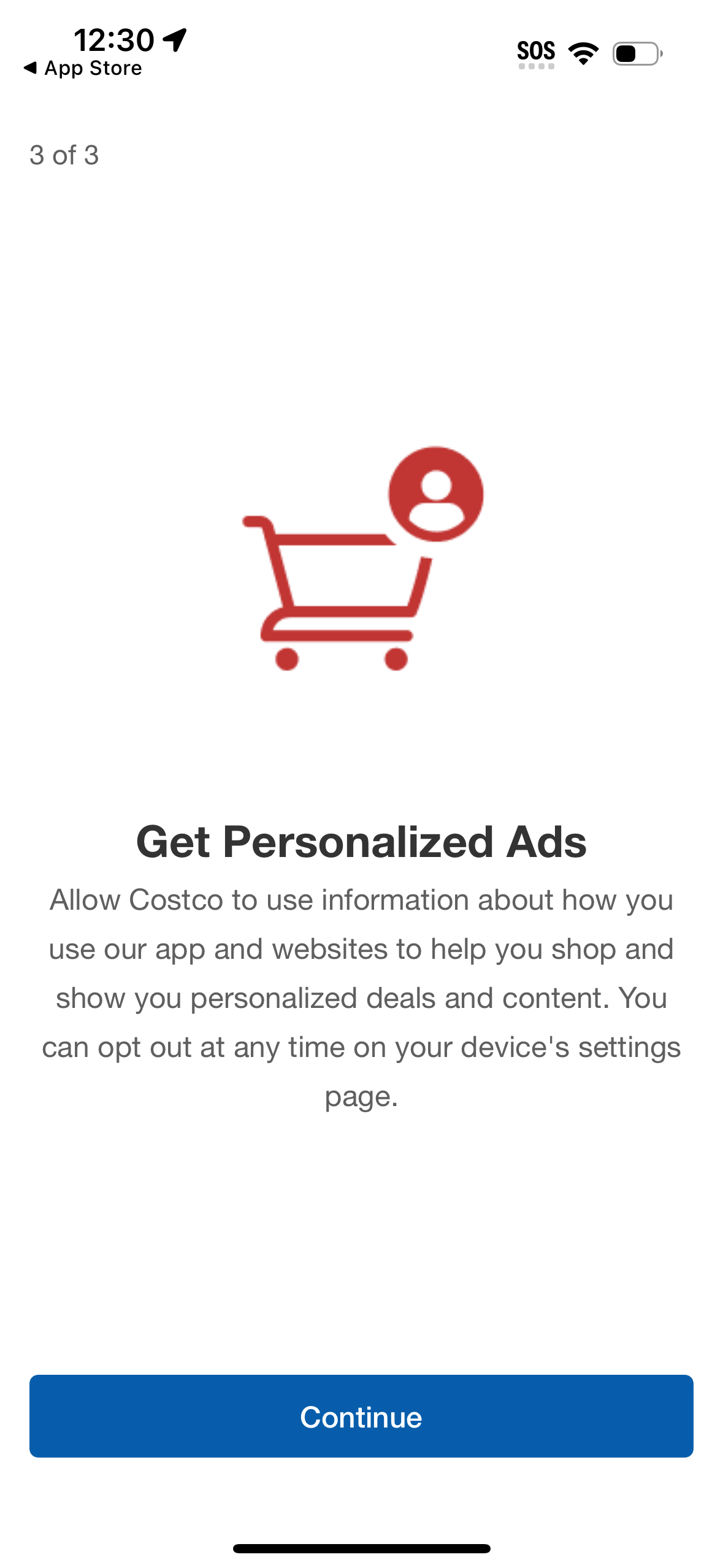 costco app screenshot 101