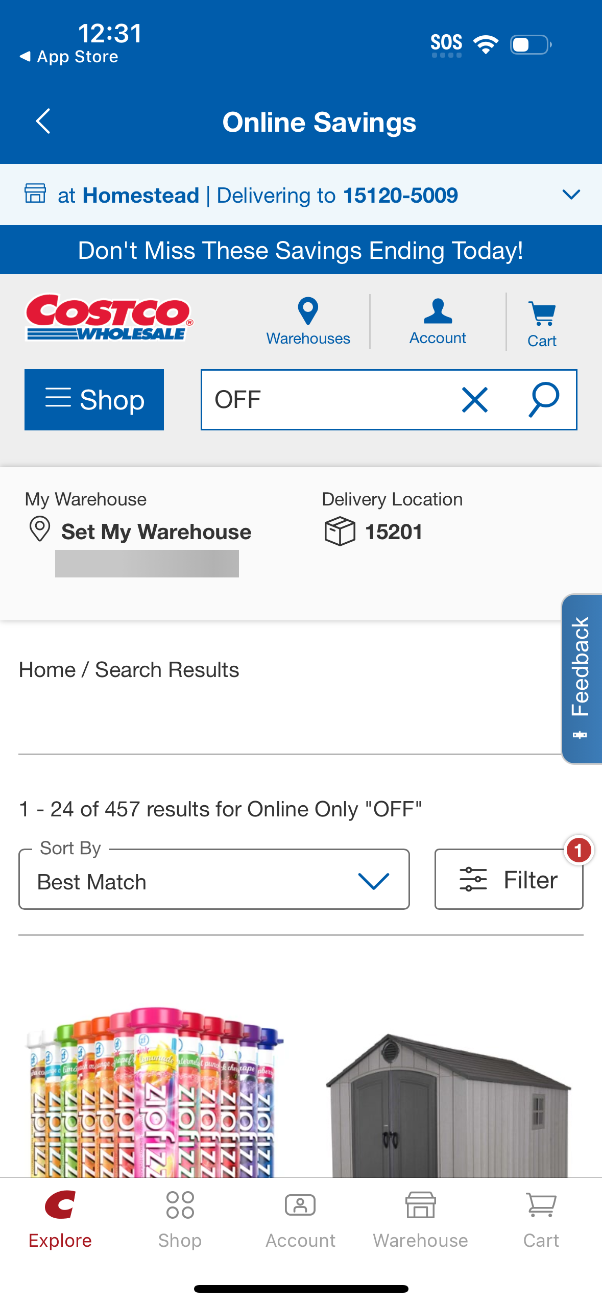 costco app screenshot 86